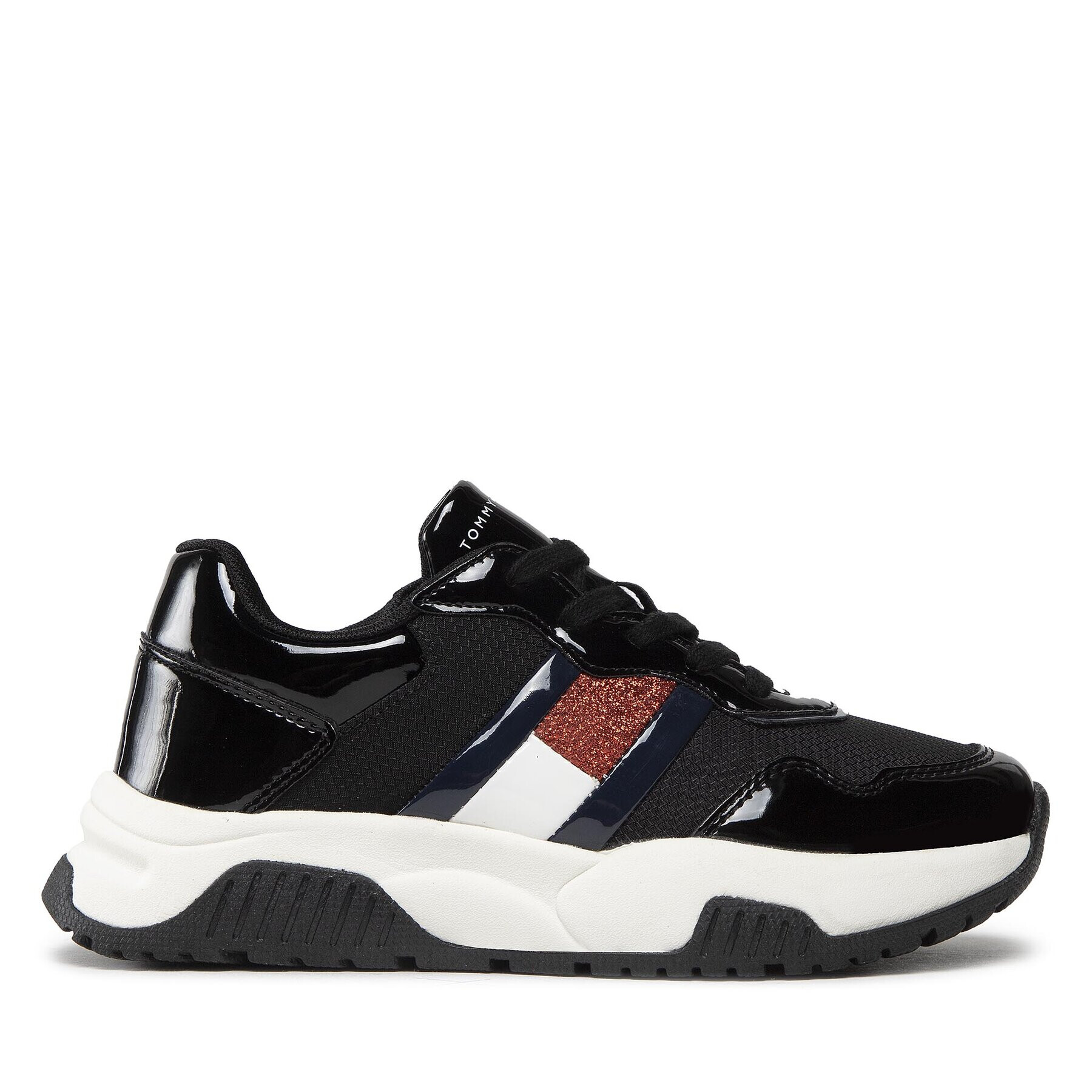 Tommy Hilfiger Sneakersy Low Cut Lace Up T3A9-32356-1445 S Černá - Pepit.cz