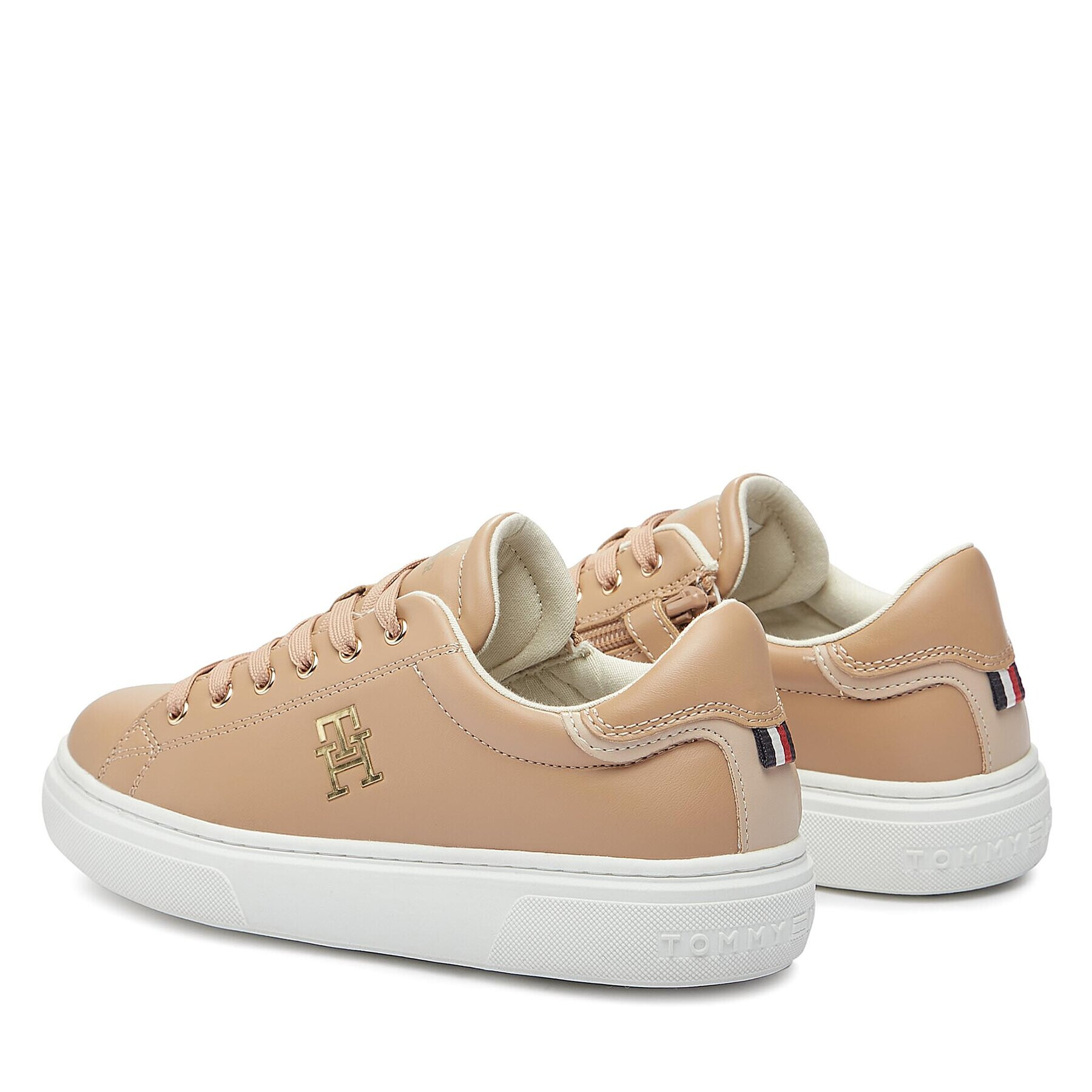 Tommy Hilfiger Sneakersy T3A9-32964-1355524 S Hnědá - Pepit.cz