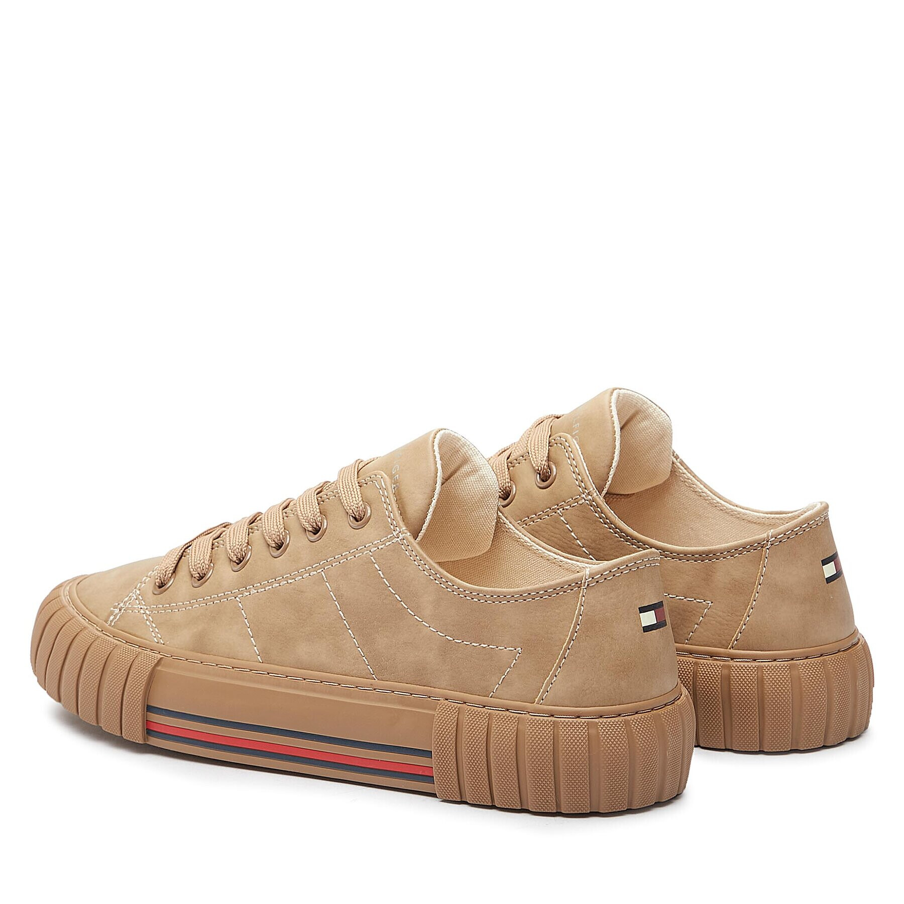 Tommy Hilfiger Sneakersy T3A9-32972-0315 S Hnědá - Pepit.cz