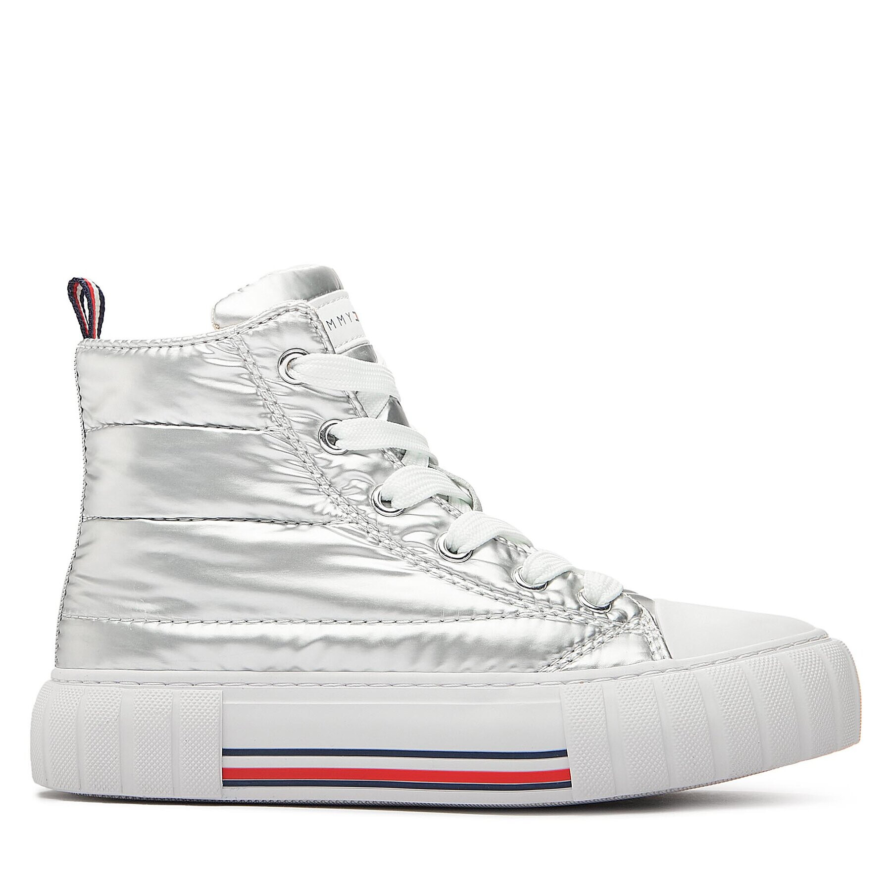 Tommy Hilfiger Sneakersy T3A9-32975-1437904 M Stříbrná - Pepit.cz