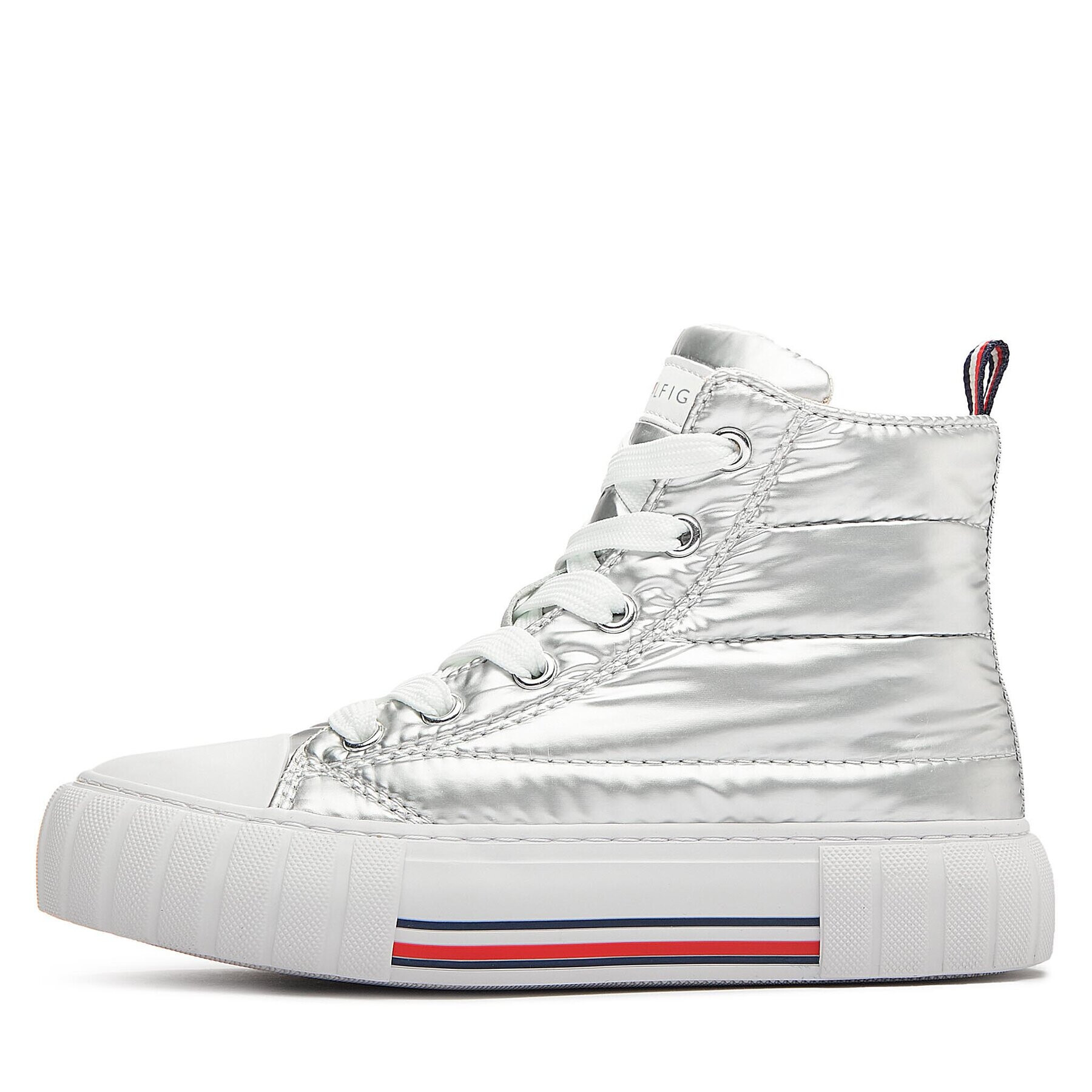 Tommy Hilfiger Sneakersy T3A9-32975-1437904 M Stříbrná - Pepit.cz