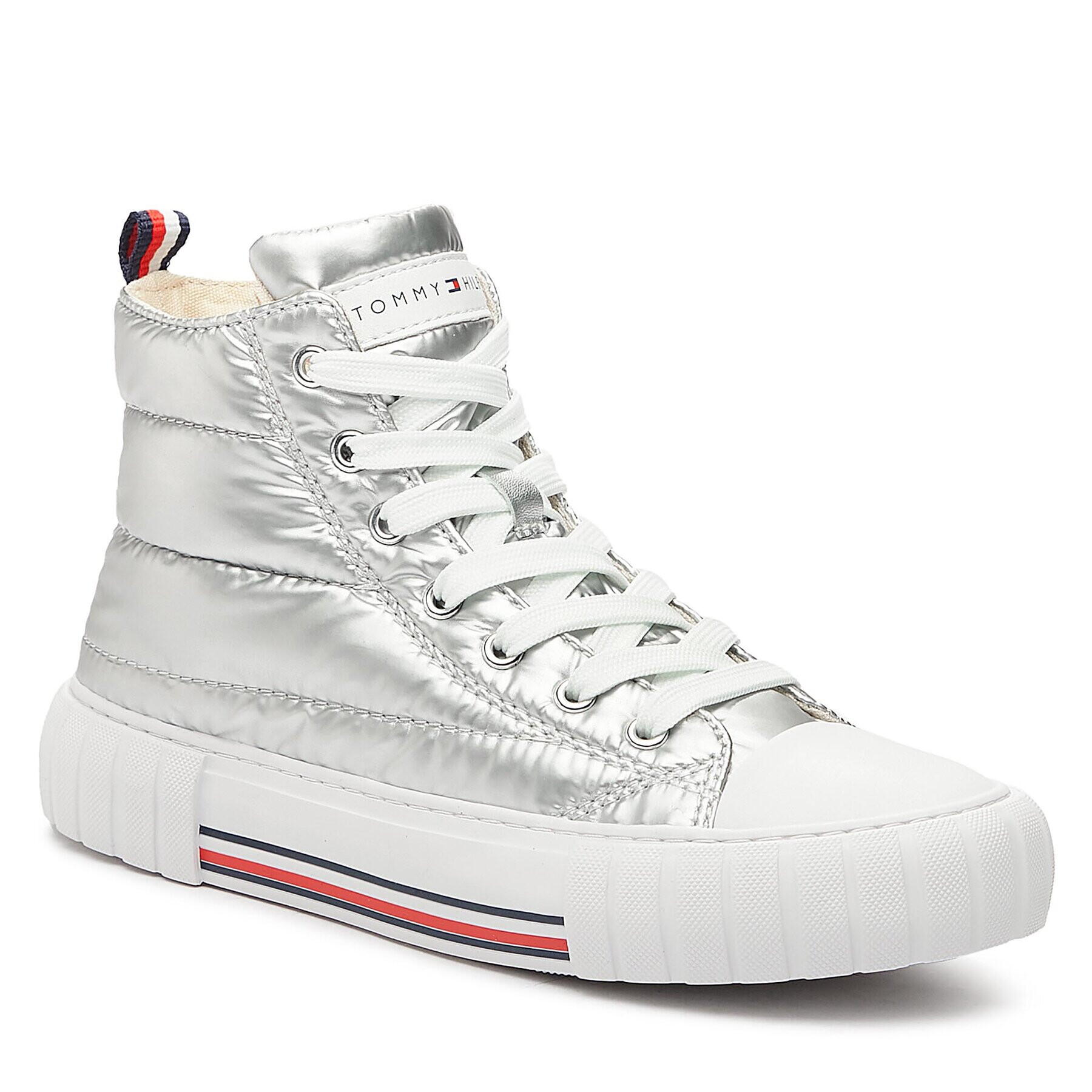 Tommy Hilfiger Sneakersy T3A9-32975-1437904 S Stříbrná - Pepit.cz