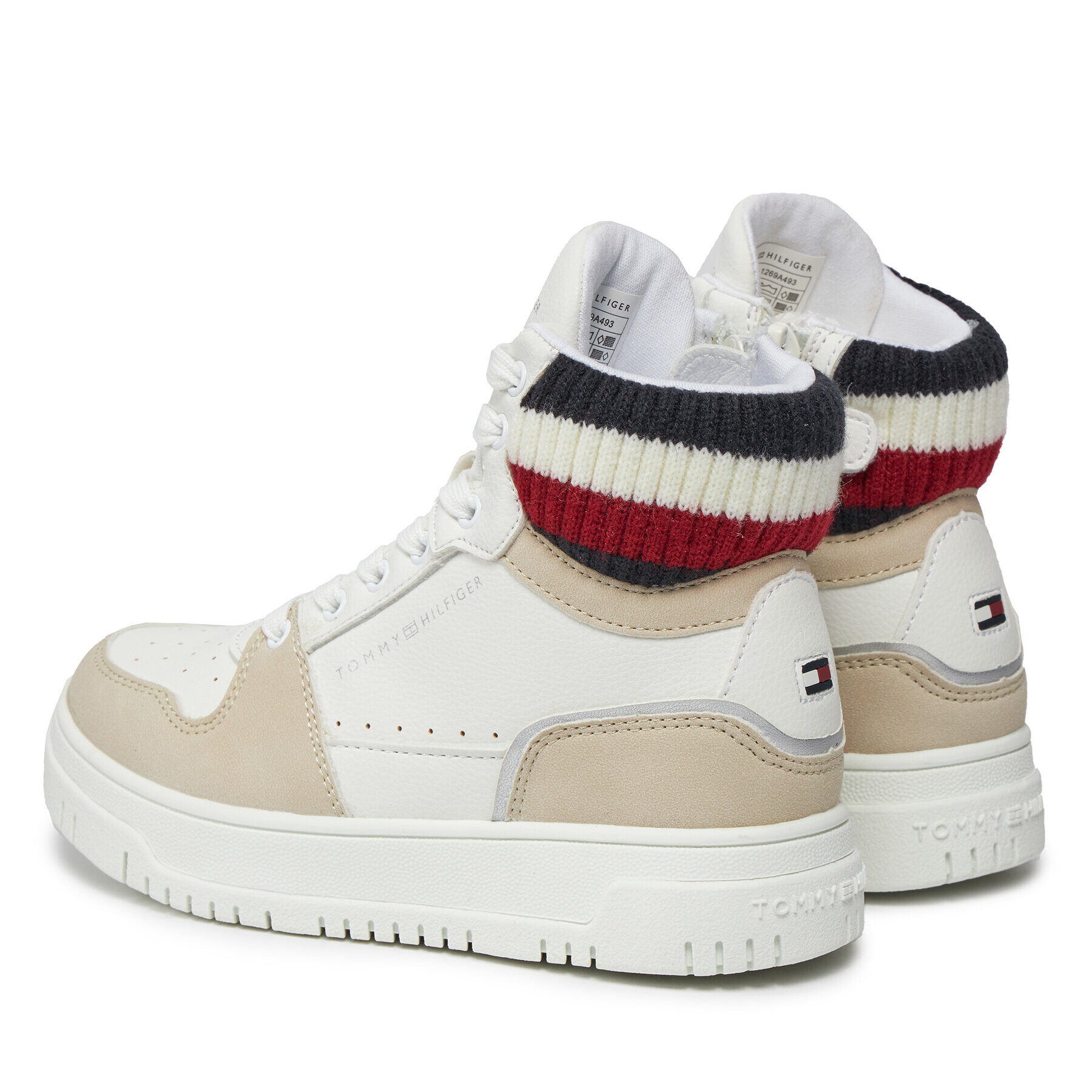 Tommy Hilfiger Sneakersy T3A9-32989-1269A493 M Bílá - Pepit.cz