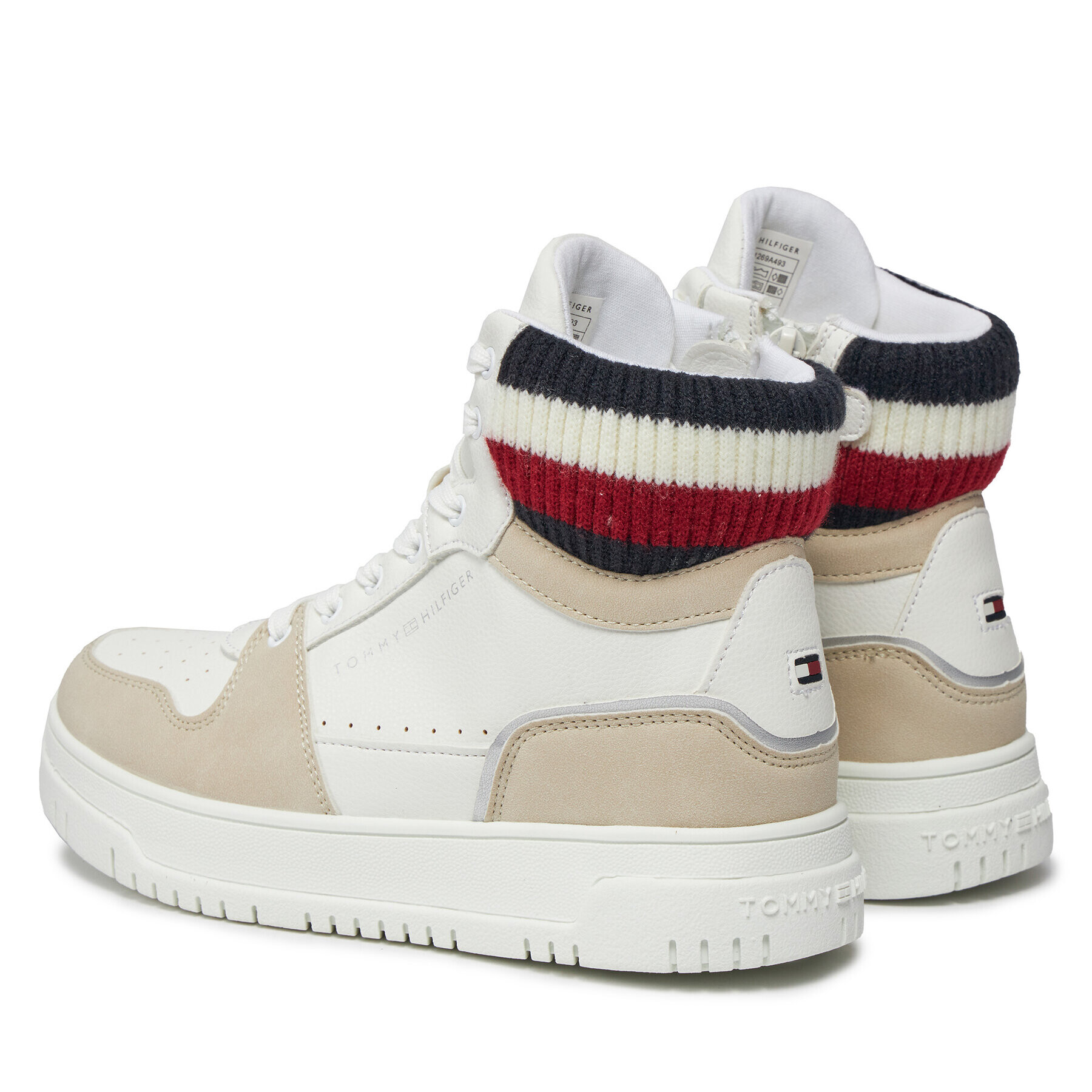 Tommy Hilfiger Sneakersy T3A9-32989-1269A493 S Bílá - Pepit.cz