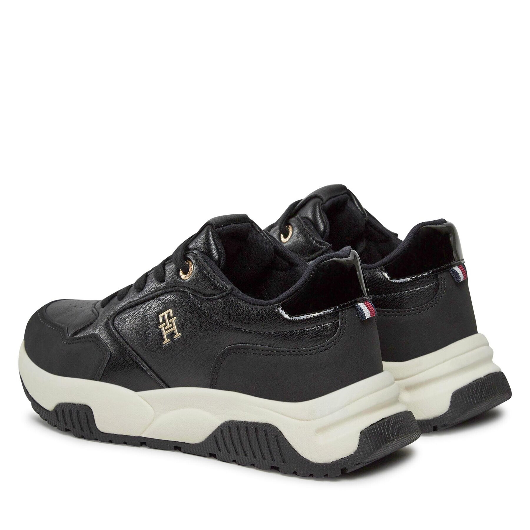 Tommy Hilfiger Sneakersy T3A9-33003-1269999 S Černá - Pepit.cz