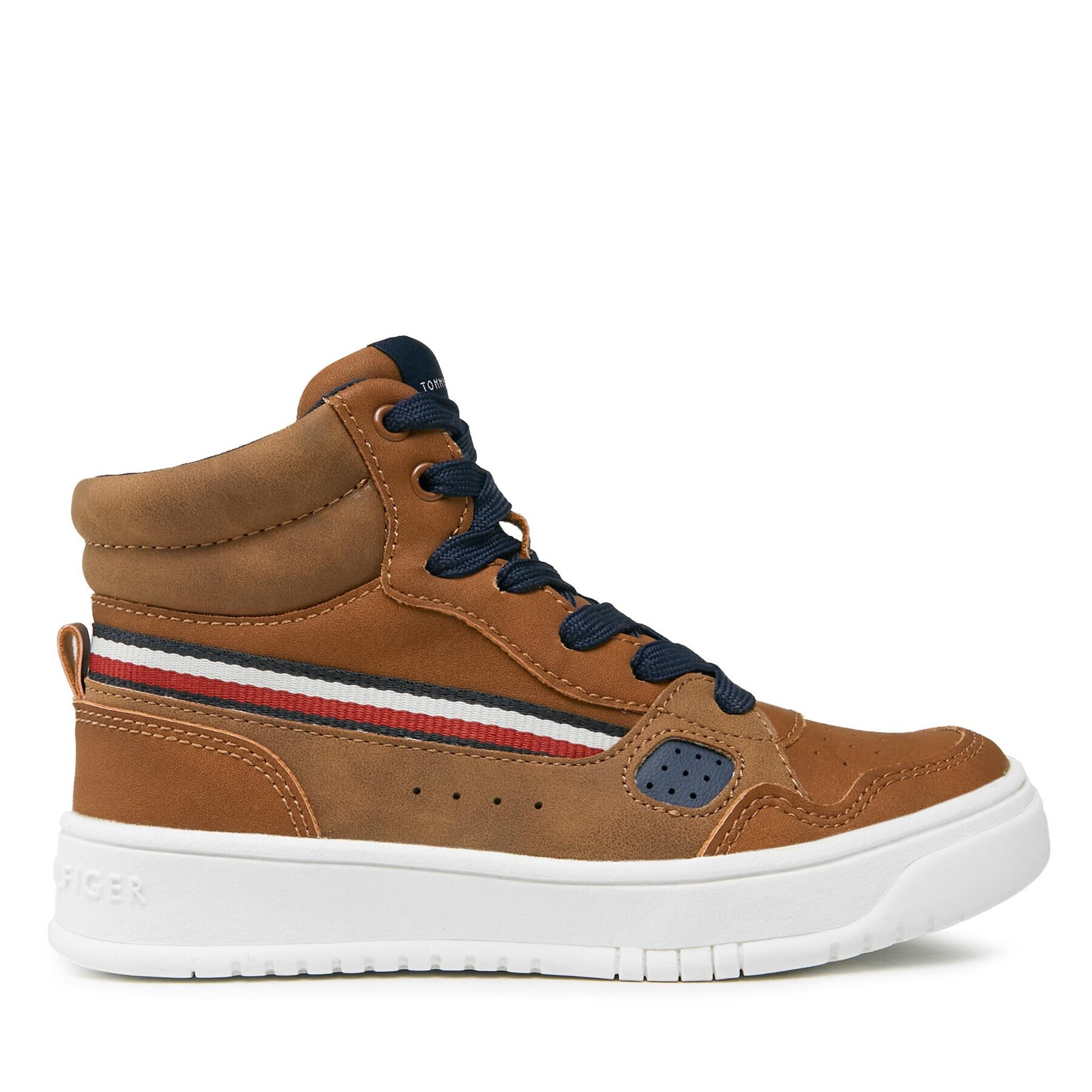 Tommy Hilfiger Sneakersy T3X9-33113-1355582 M Hnědá - Pepit.cz