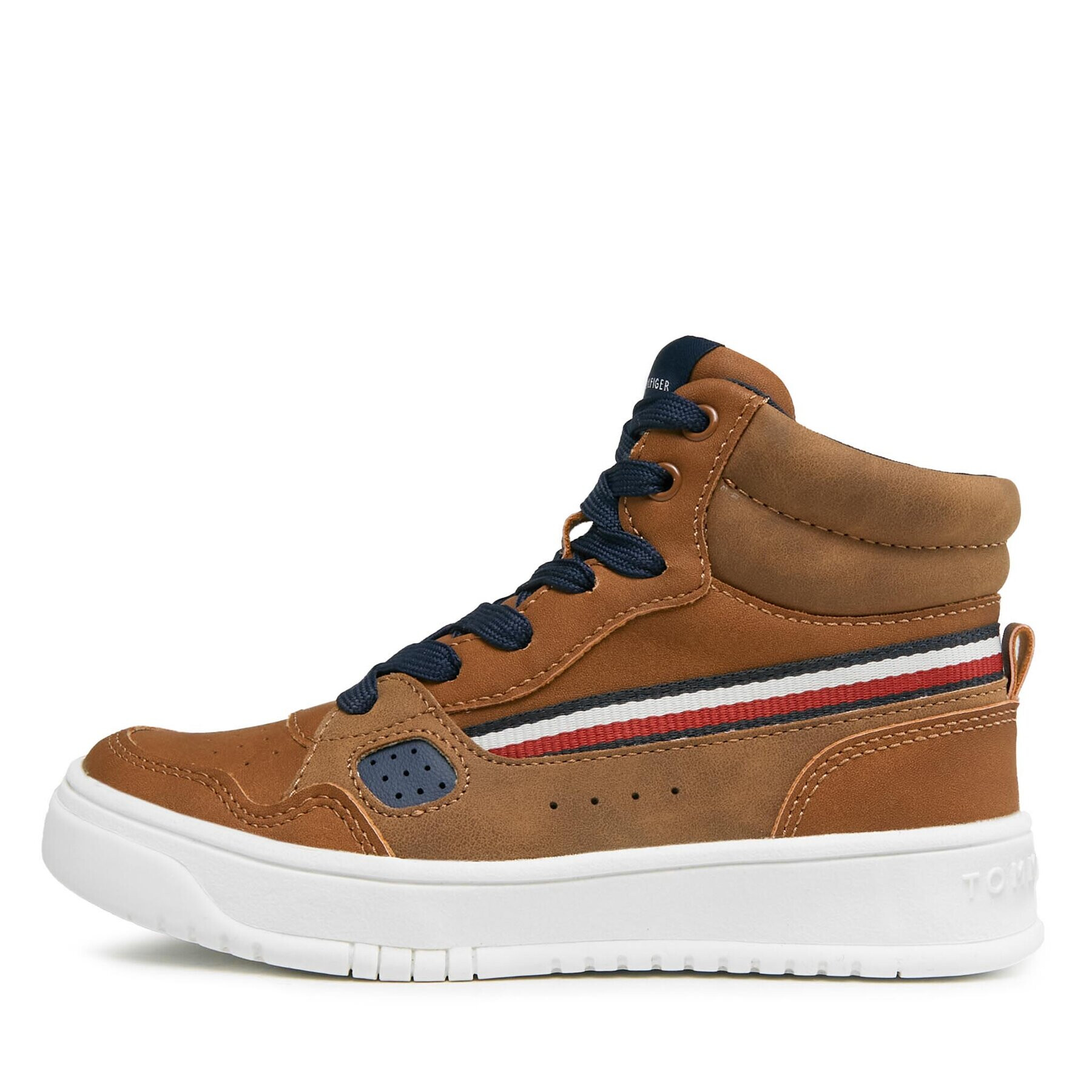 Tommy Hilfiger Sneakersy T3X9-33113-1355582 M Hnědá - Pepit.cz