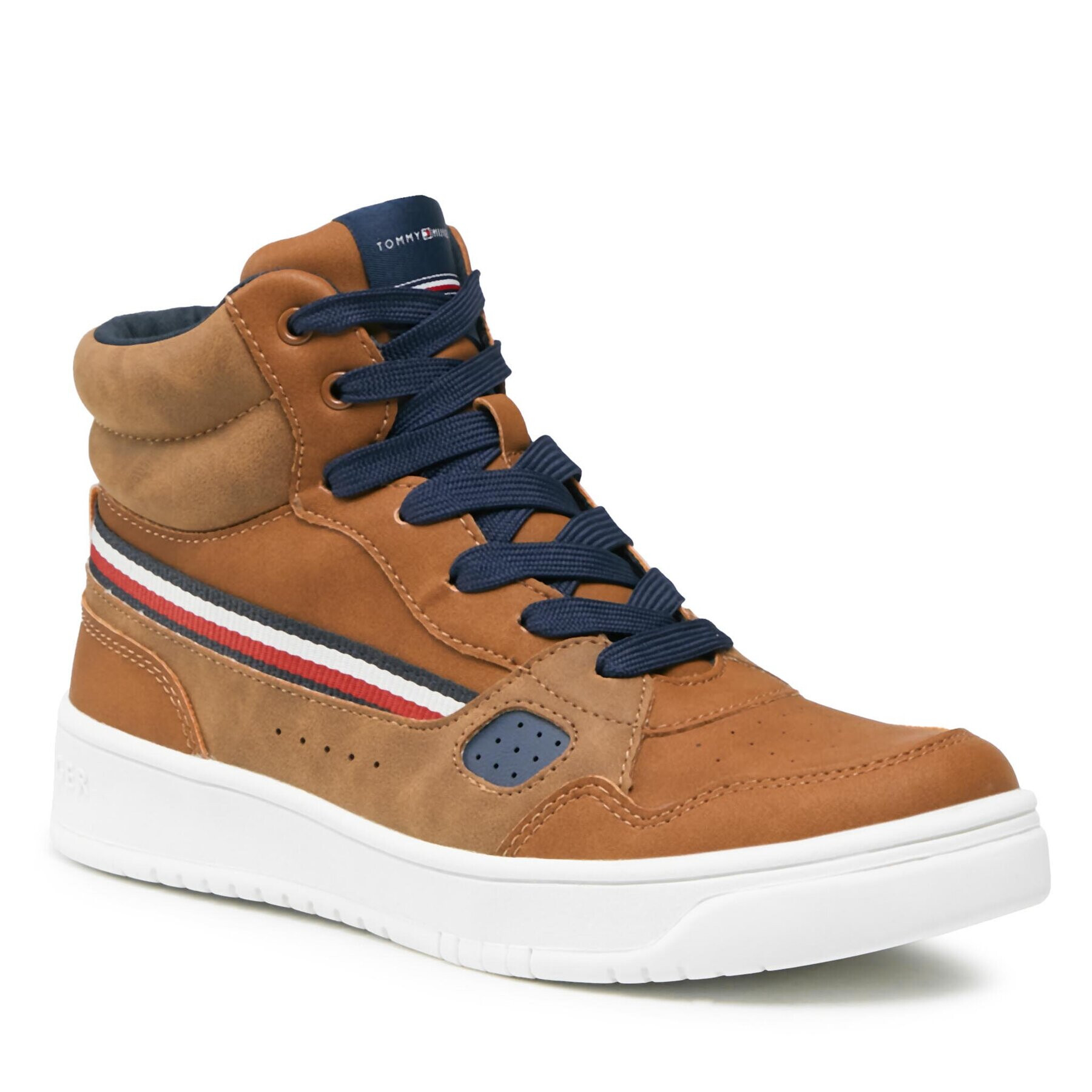 Tommy Hilfiger Sneakersy T3X9-33113-1355582 S Hnědá - Pepit.cz