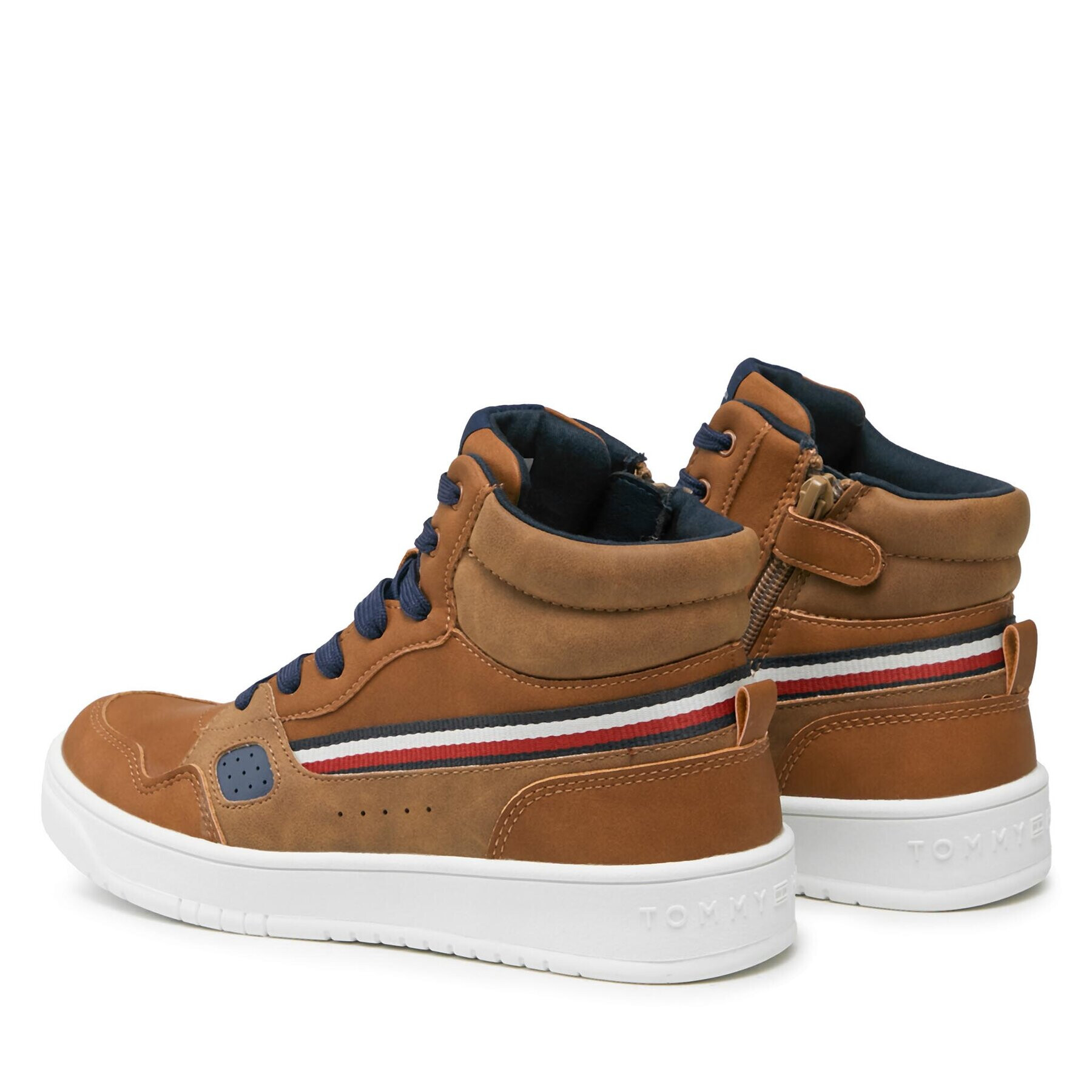 Tommy Hilfiger Sneakersy T3X9-33113-1355582 S Hnědá - Pepit.cz