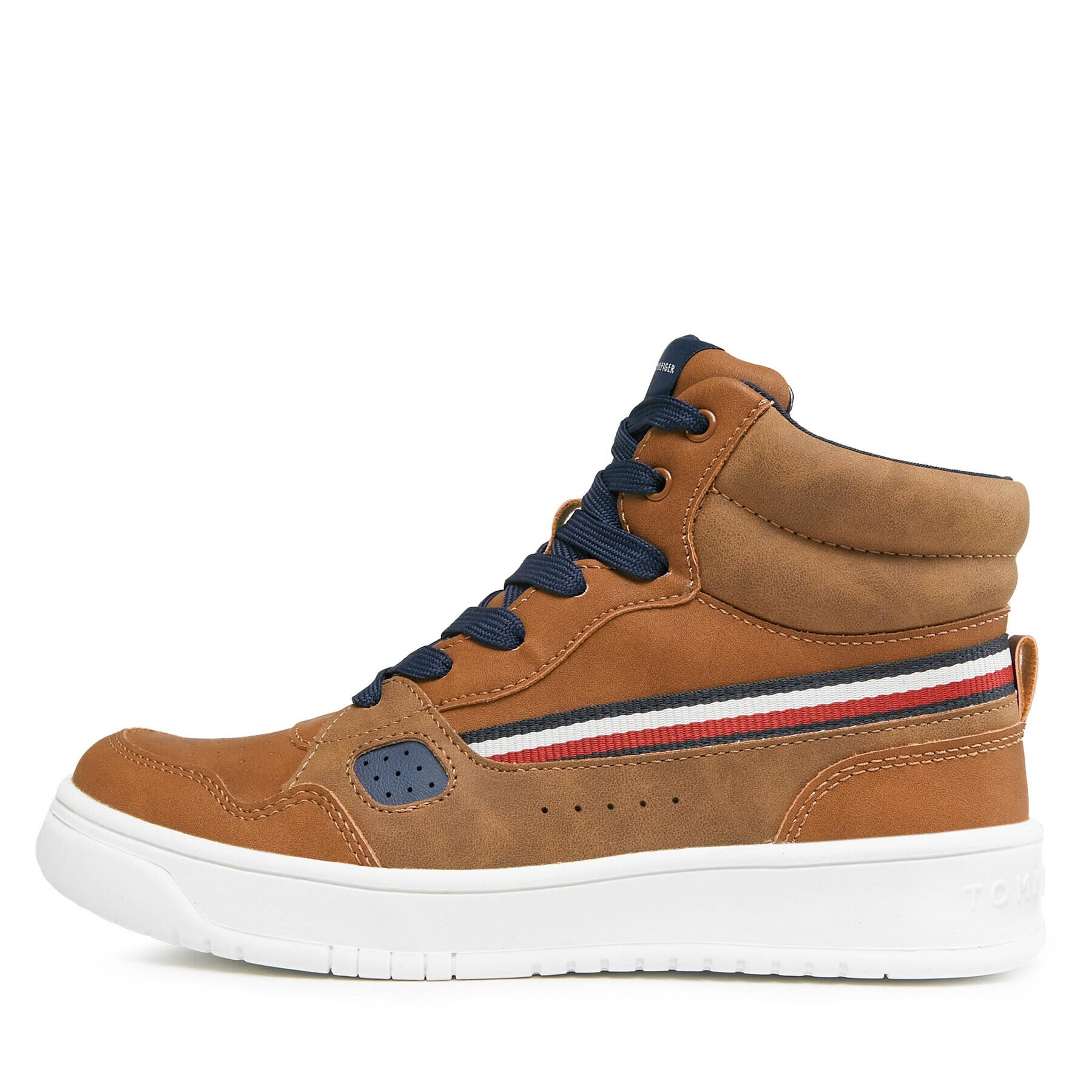 Tommy Hilfiger Sneakersy T3X9-33113-1355582 S Hnědá - Pepit.cz