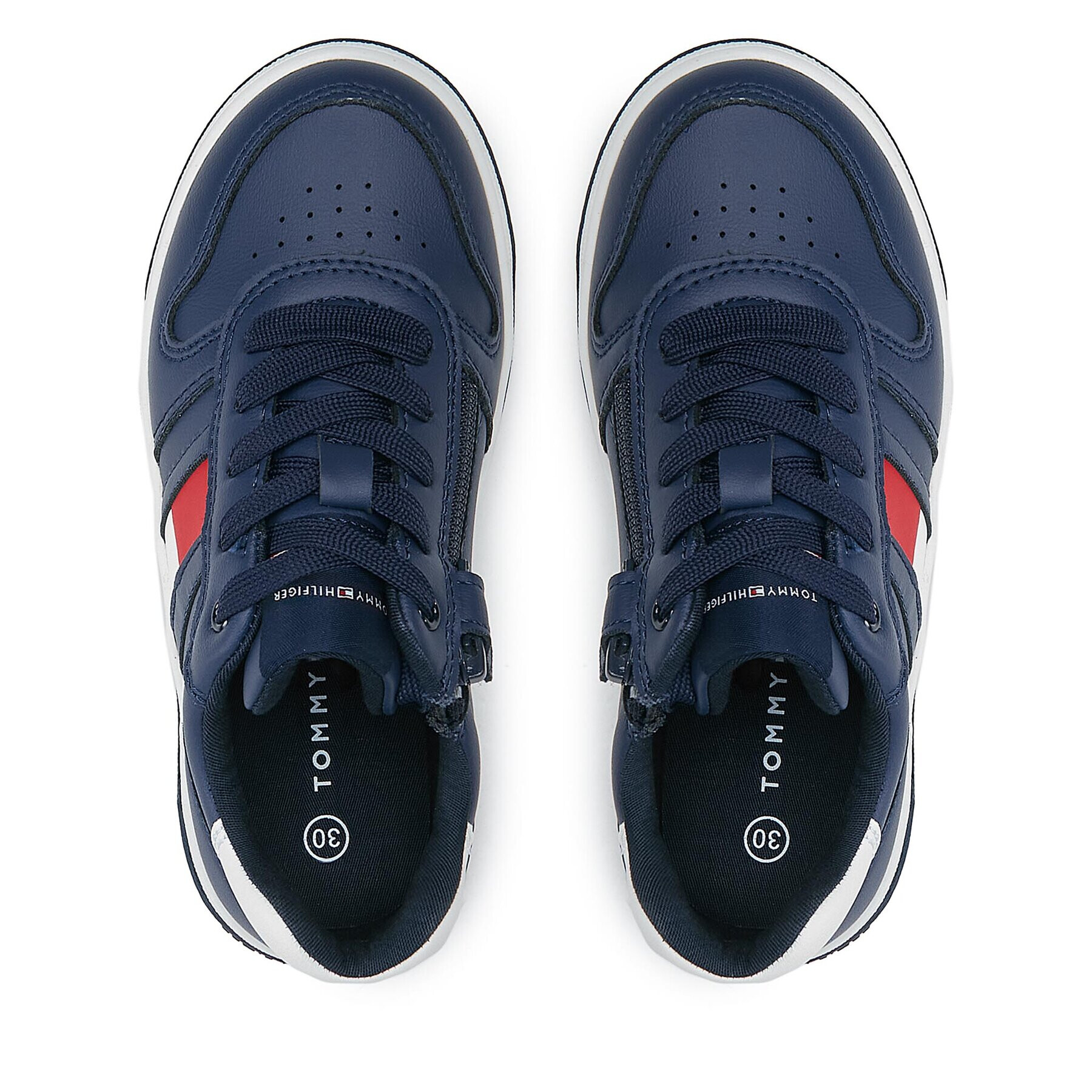 Tommy Hilfiger Sneakersy T3X9-33115-1355 M Modrá - Pepit.cz