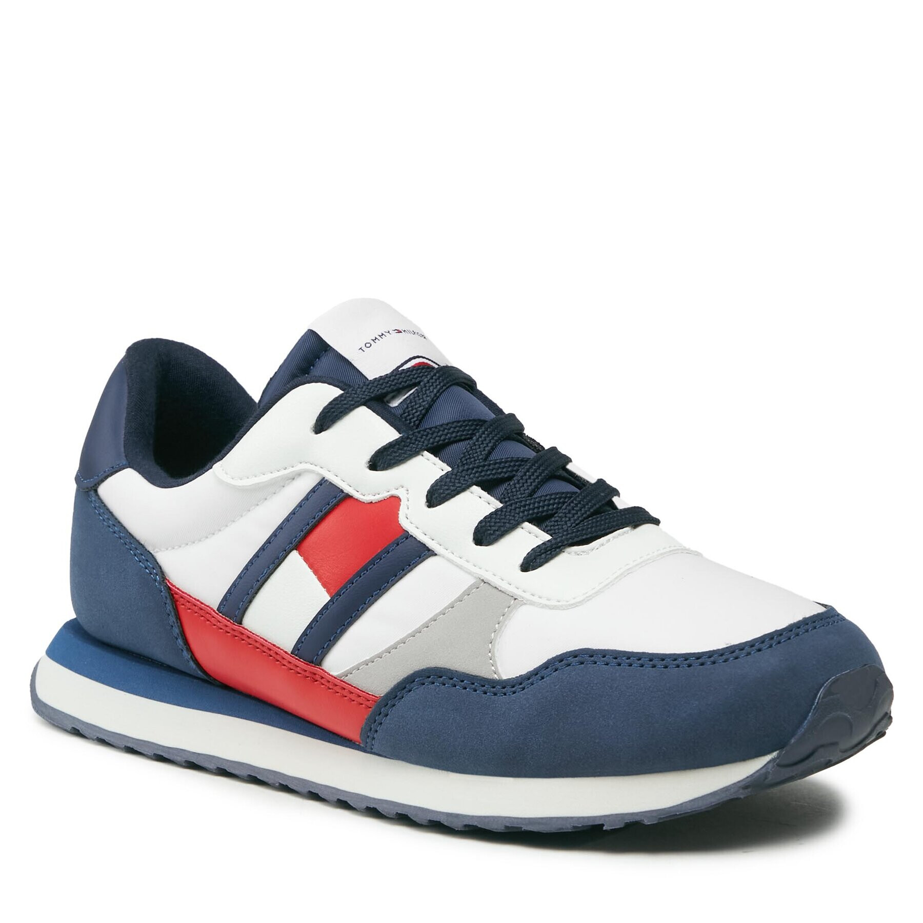 Tommy Hilfiger Sneakersy T3X9-33131-0316Y004 S Modrá - Pepit.cz