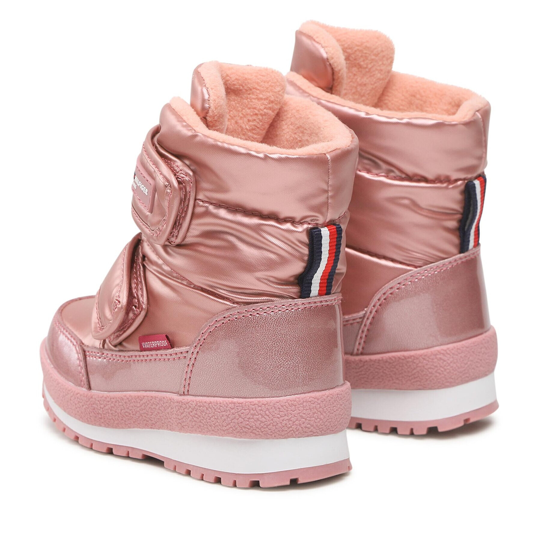 Tommy Hilfiger Sněhule Snow Boot T3A5-32434-1485 M Růžová - Pepit.cz