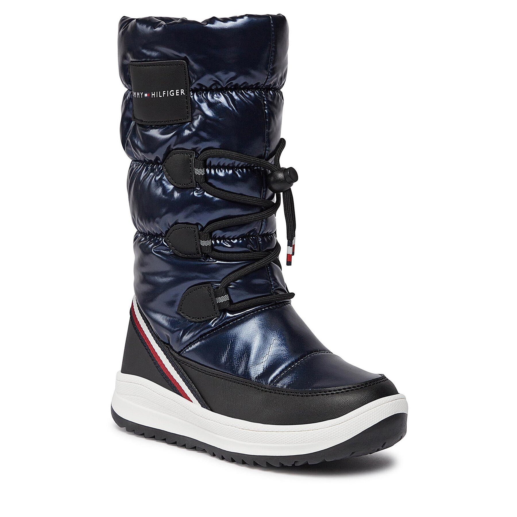 Tommy Hilfiger Sněhule T3A6-33069-1669803 M Modrá - Pepit.cz