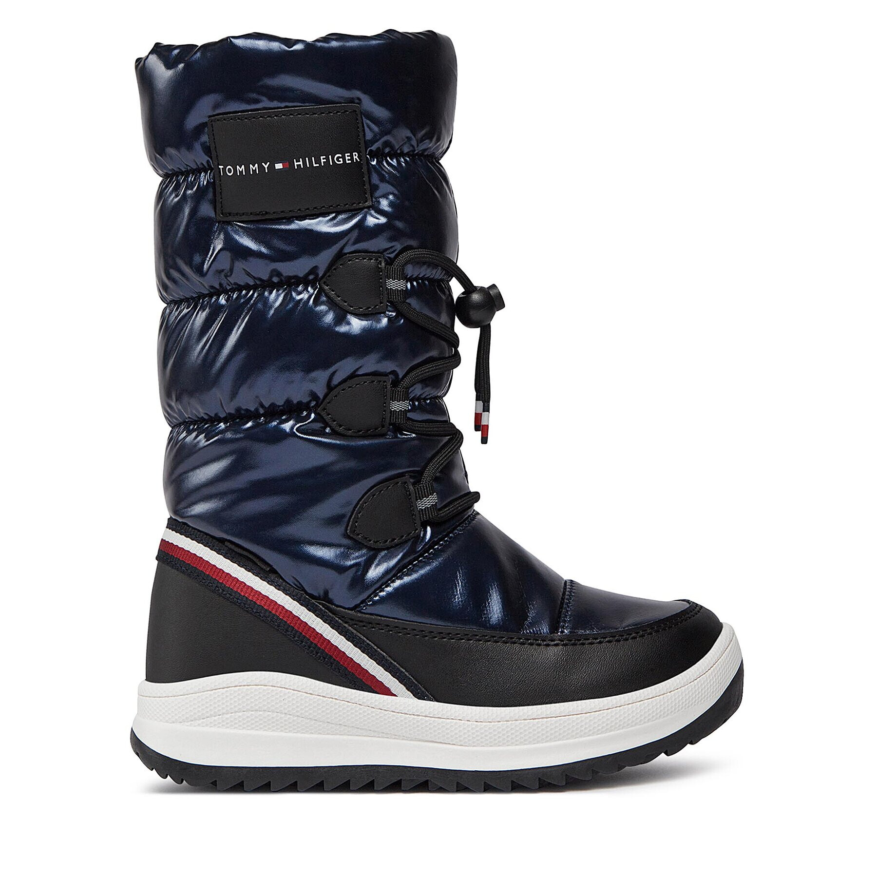 Tommy Hilfiger Sněhule T3A6-33069-1669803 M Modrá - Pepit.cz