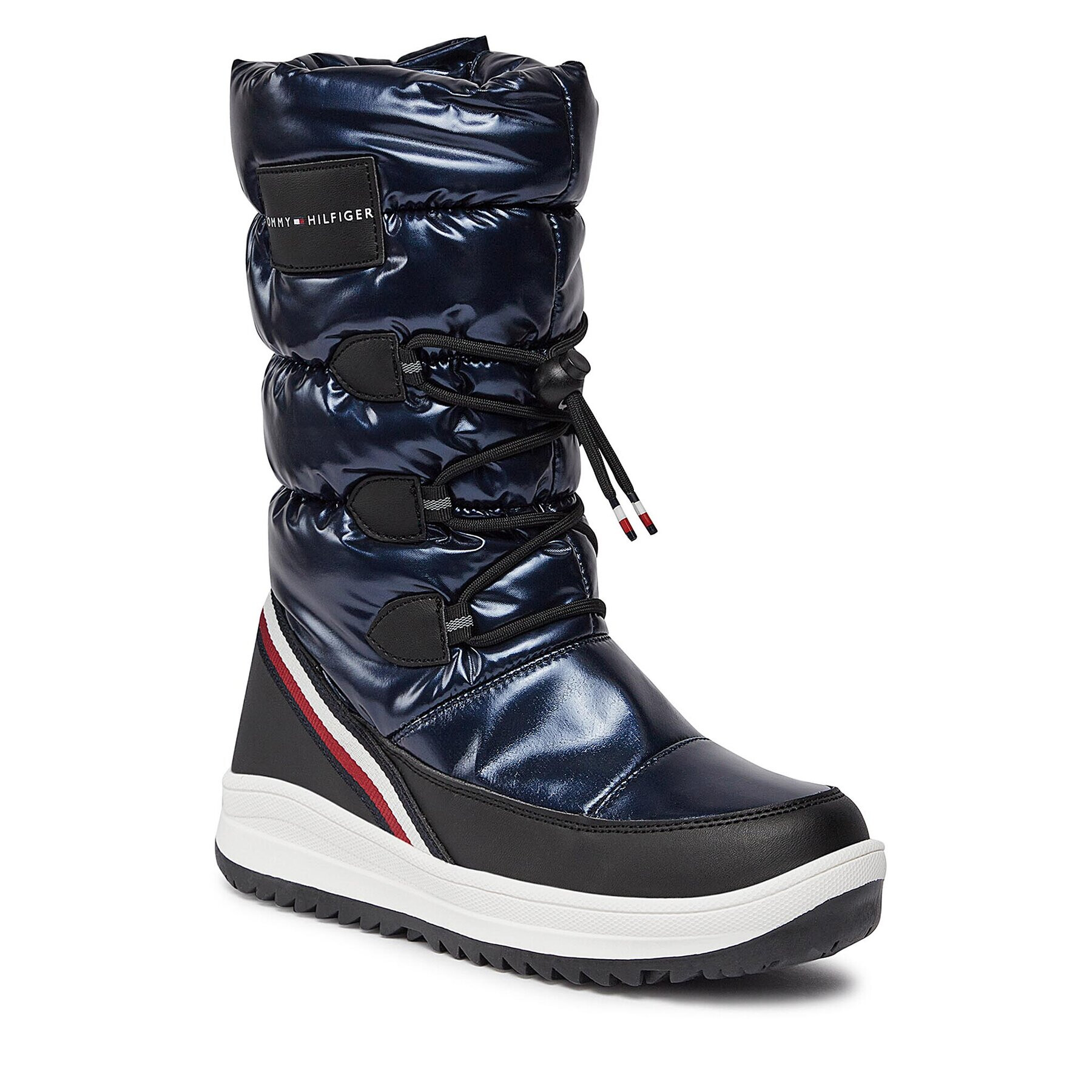 Tommy Hilfiger Sněhule T3A6-33069-1669803 S Modrá - Pepit.cz