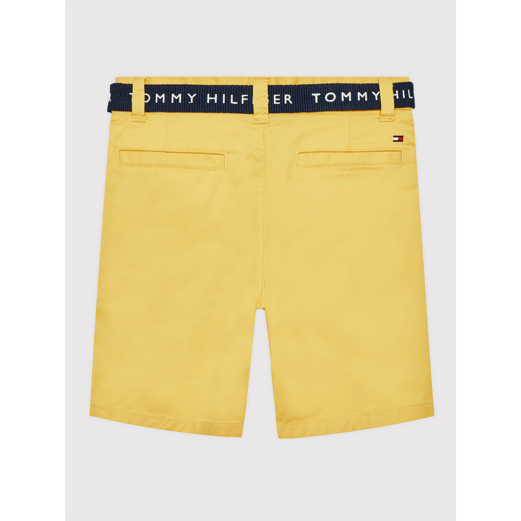 Tommy Hilfiger Šortky z materiálu Essential KB0KB07399 D Žlutá Slim Fit - Pepit.cz