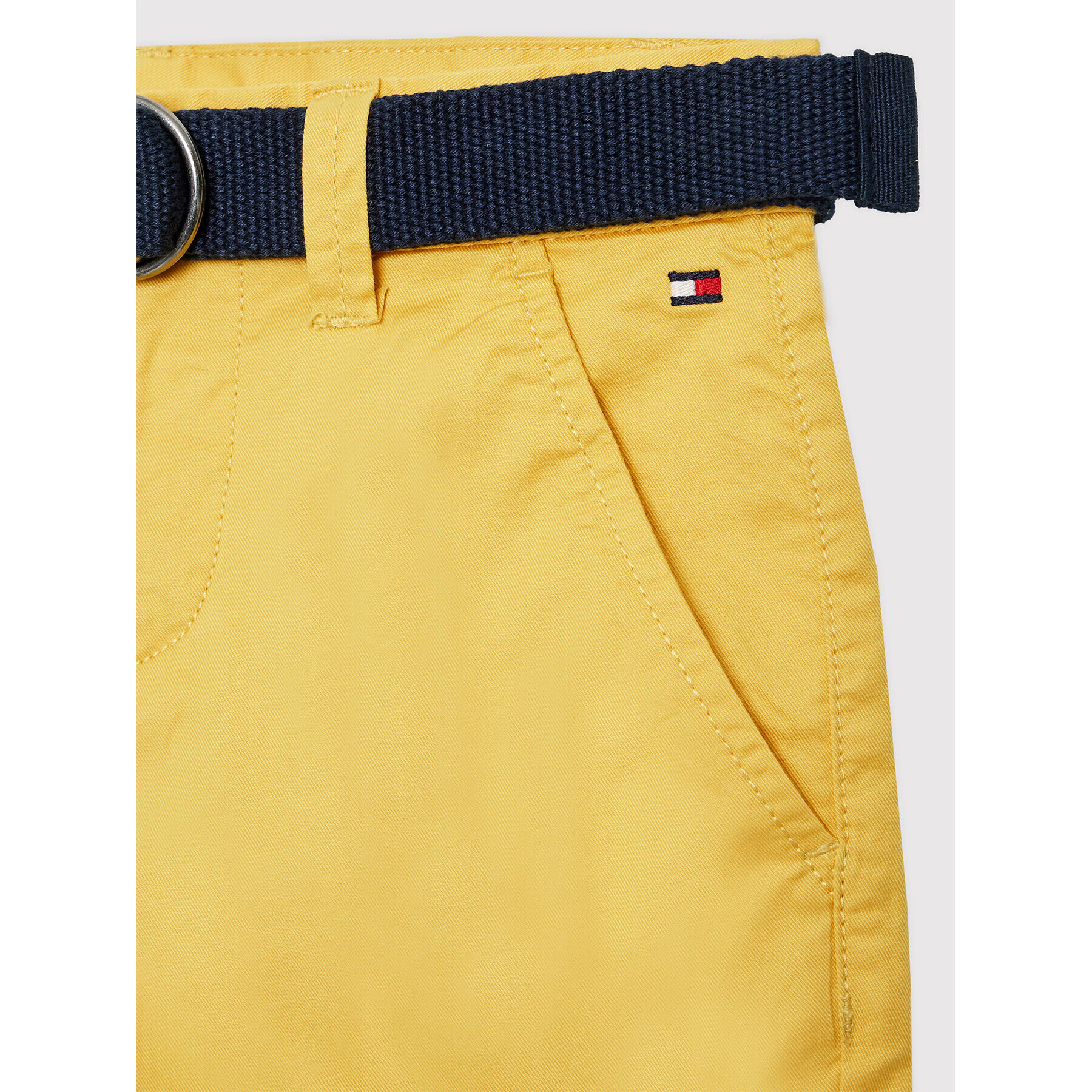 Tommy Hilfiger Šortky z materiálu Essential KB0KB07399 D Žlutá Slim Fit - Pepit.cz