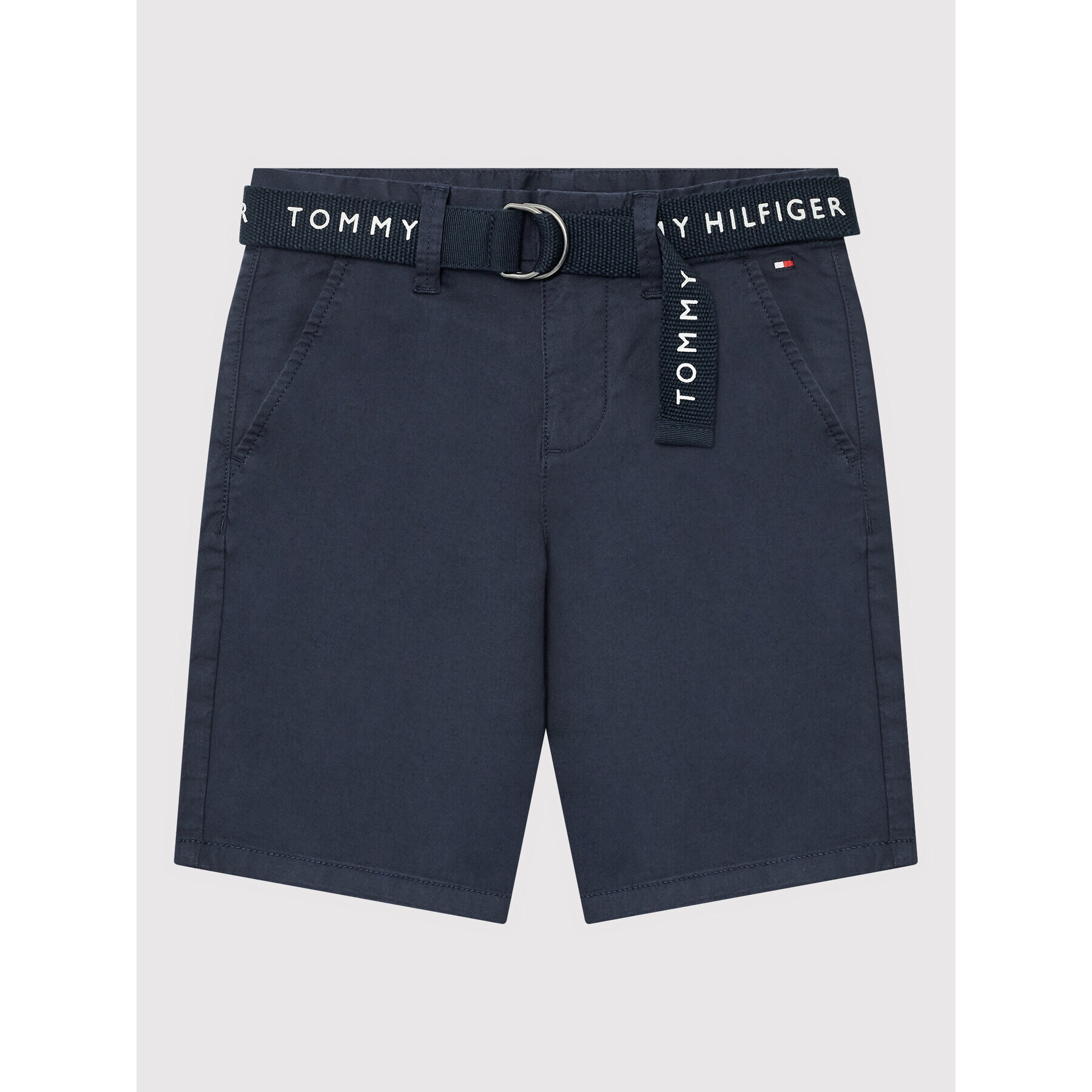 Tommy Hilfiger Šortky z materiálu Essential KB0KB07399 Tmavomodrá Slim Fit - Pepit.cz