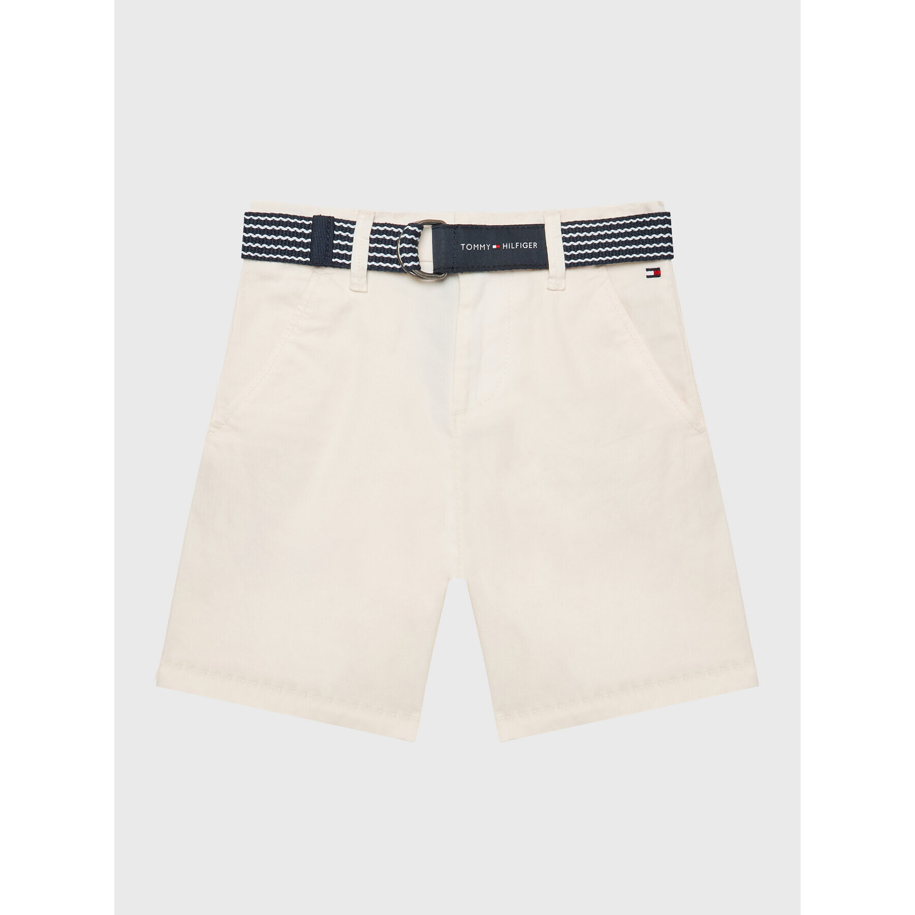 Tommy Hilfiger Šortky z materiálu Essential KB0KB08127 D Bílá Slim Fit - Pepit.cz