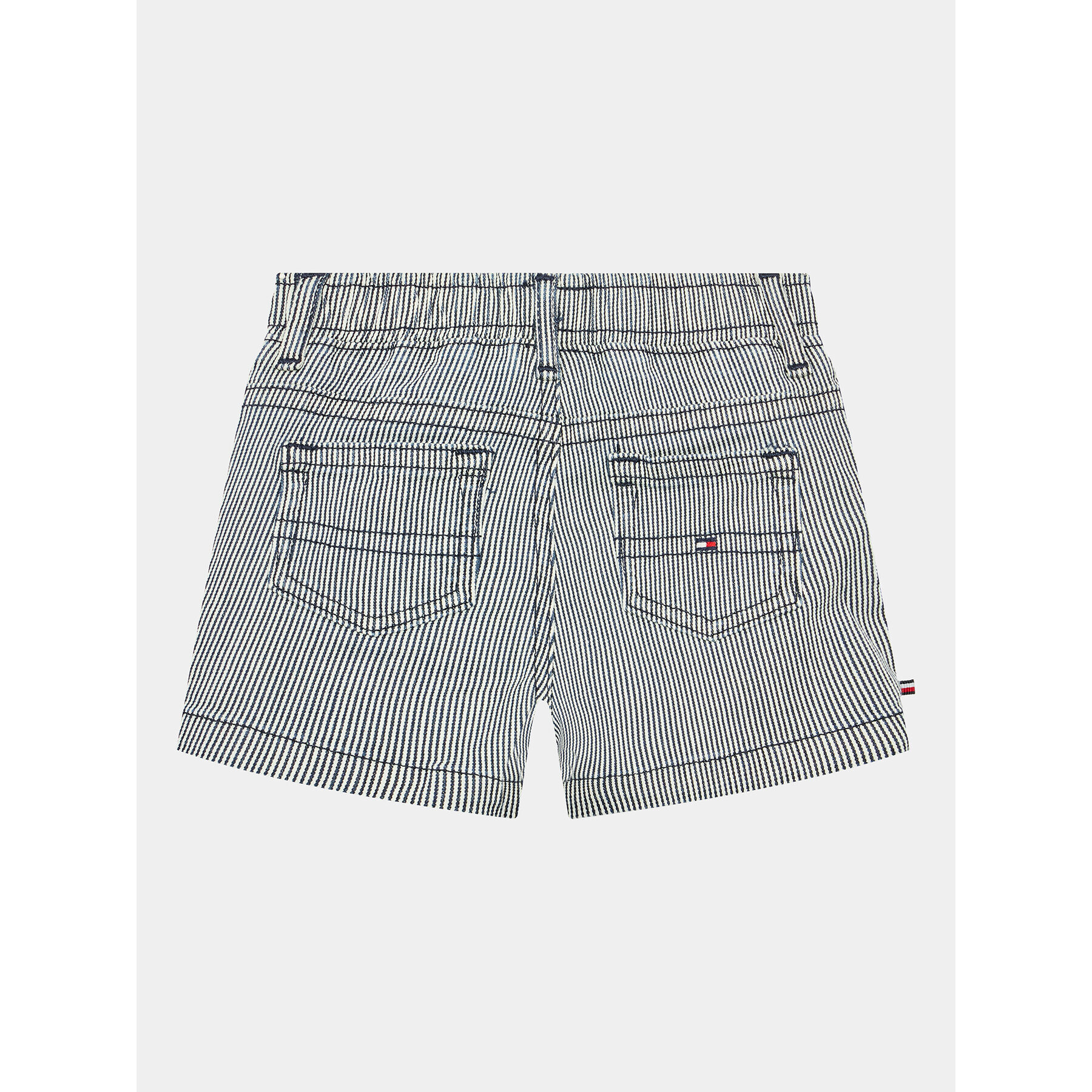 Tommy Hilfiger Šortky z materiálu KN0KN01619 Tmavomodrá Regular Fit - Pepit.cz