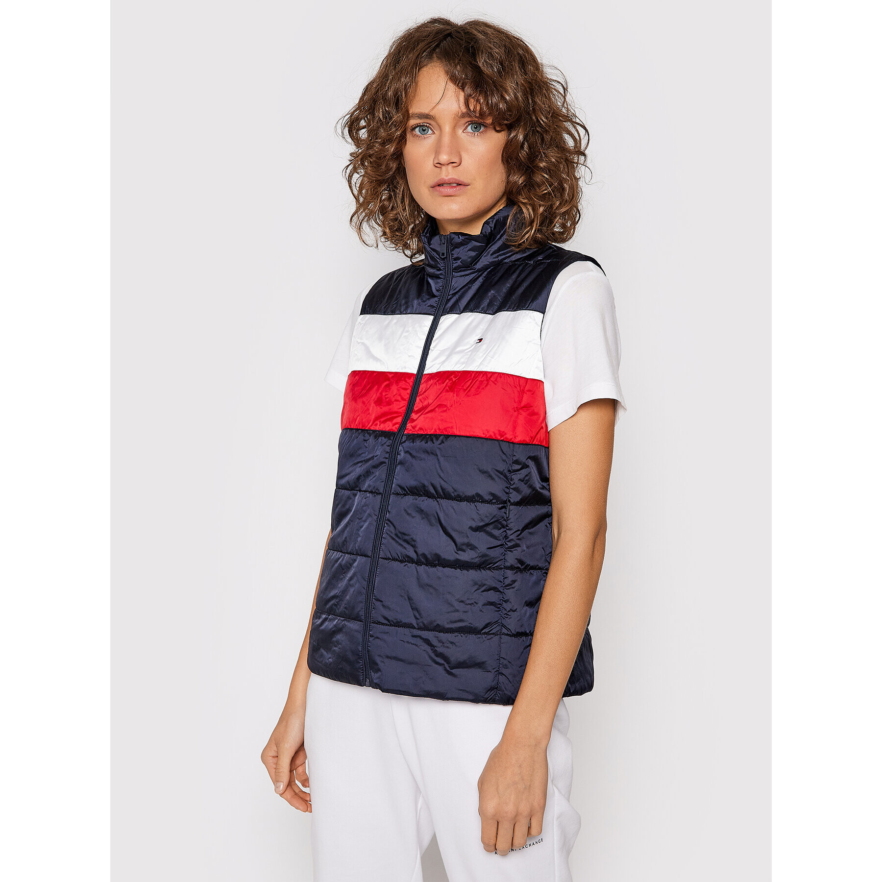 Tommy Hilfiger Souprava bunda a vesta WW0WW29802 Tmavomodrá Regular Fit - Pepit.cz