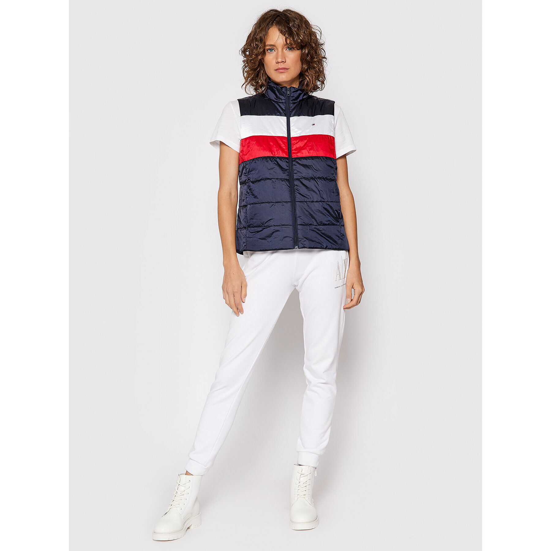 Tommy Hilfiger Souprava bunda a vesta WW0WW29802 Tmavomodrá Regular Fit - Pepit.cz