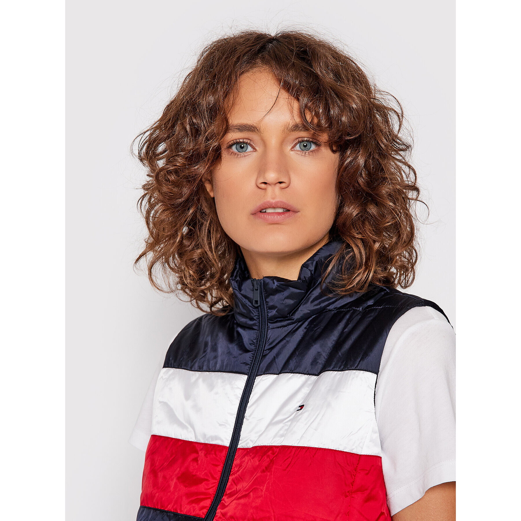 Tommy Hilfiger Souprava bunda a vesta WW0WW29802 Tmavomodrá Regular Fit - Pepit.cz