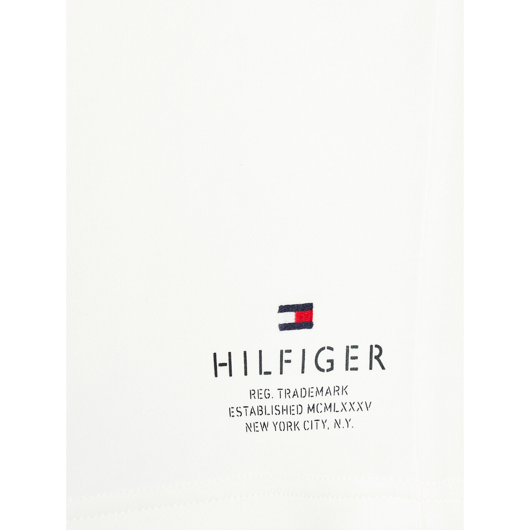 Tommy Hilfiger Sportovní kraťasy KB0KB08115 D Bílá Regular Fit - Pepit.cz