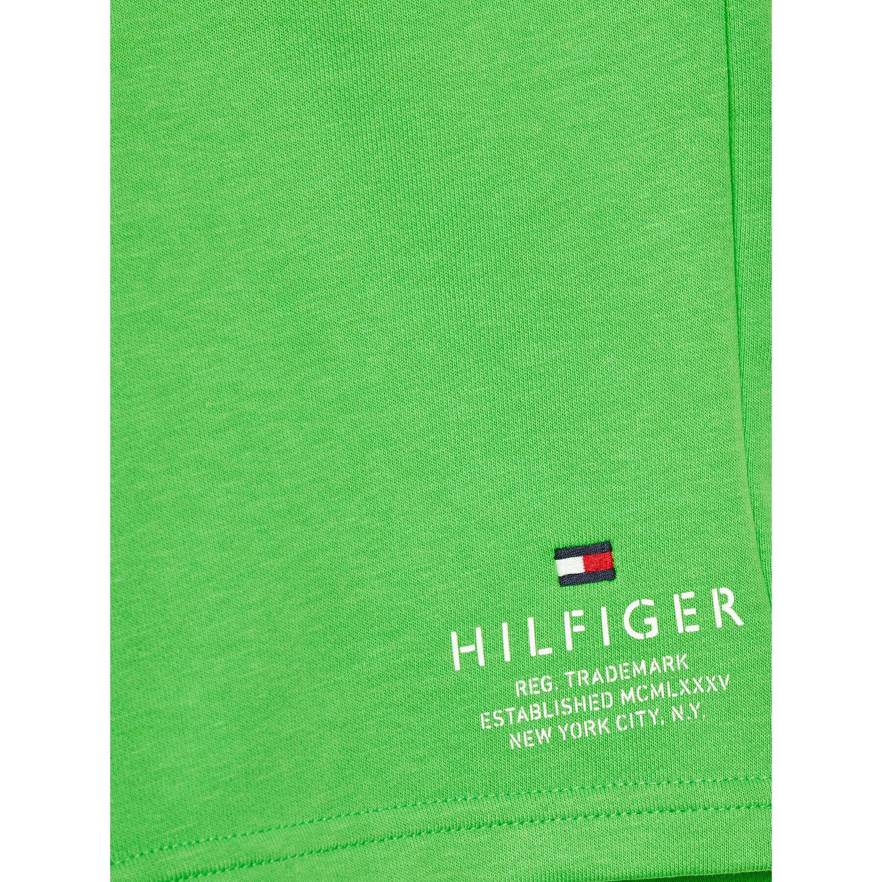 Tommy Hilfiger Sportovní kraťasy KB0KB08115 D Zelená Regular Fit - Pepit.cz