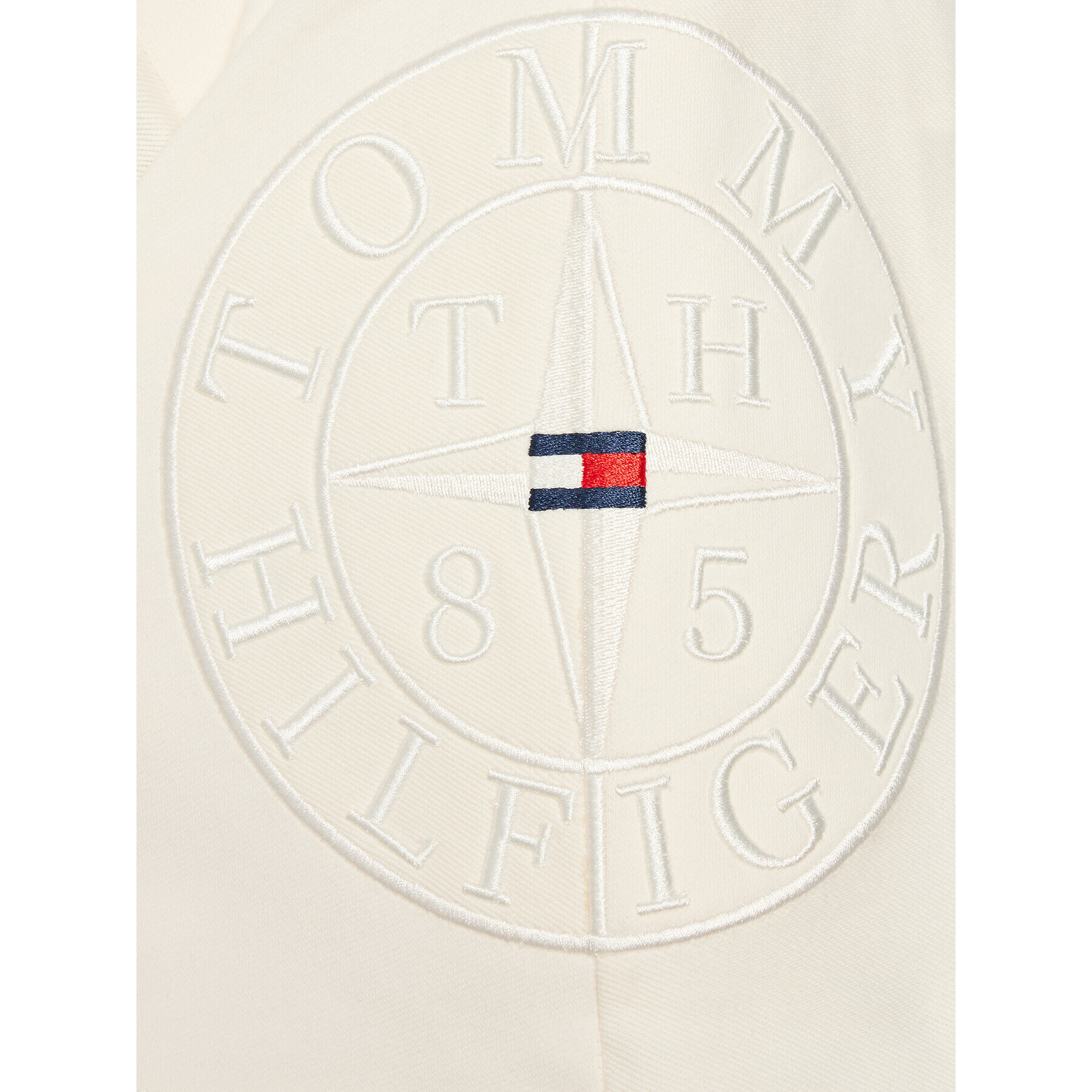 Tommy Hilfiger Sportovní kraťasy KB0KB08117 D Bílá Regular Fit - Pepit.cz