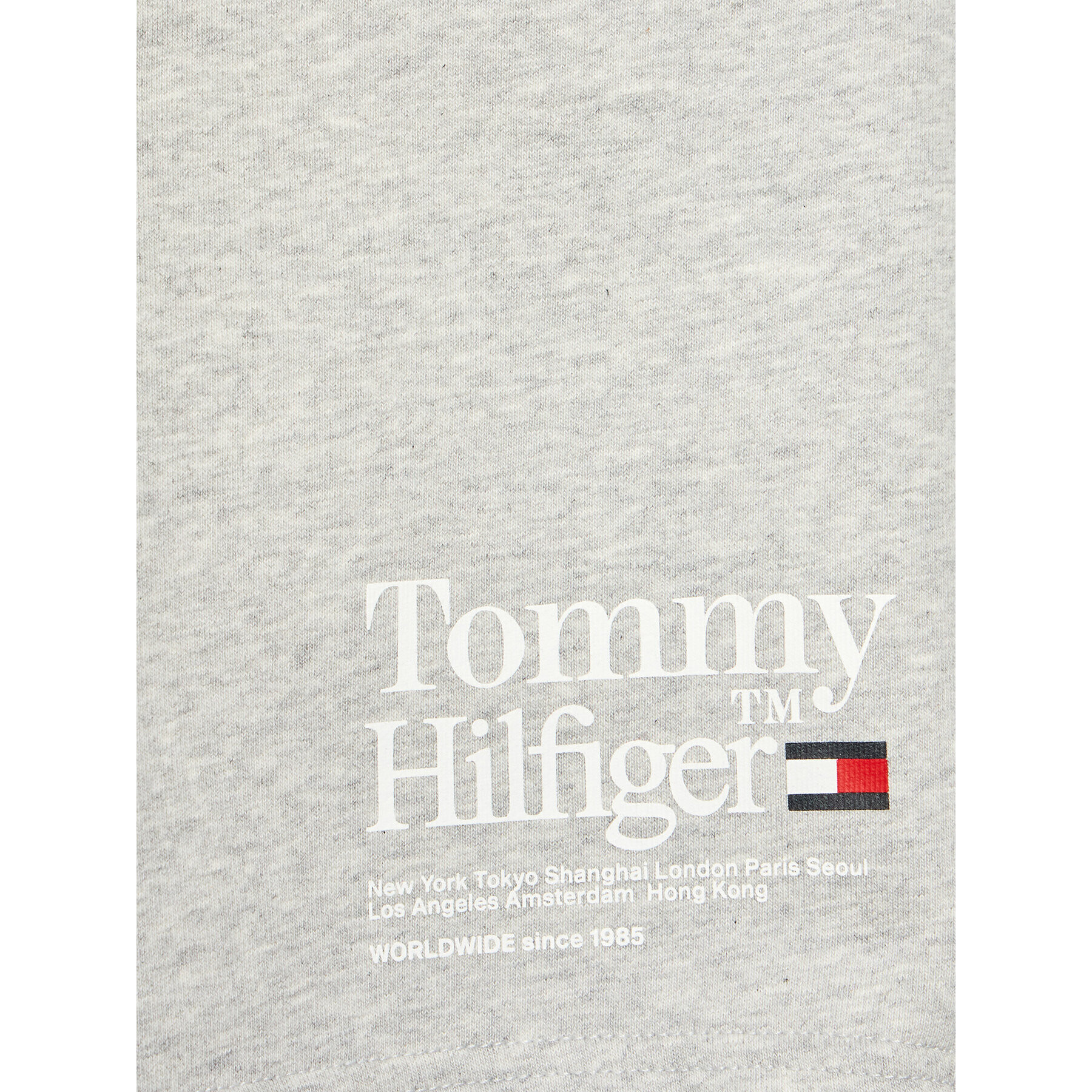 Tommy Hilfiger Sportovní kraťasy KB0KB08119 D Šedá Regular Fit - Pepit.cz