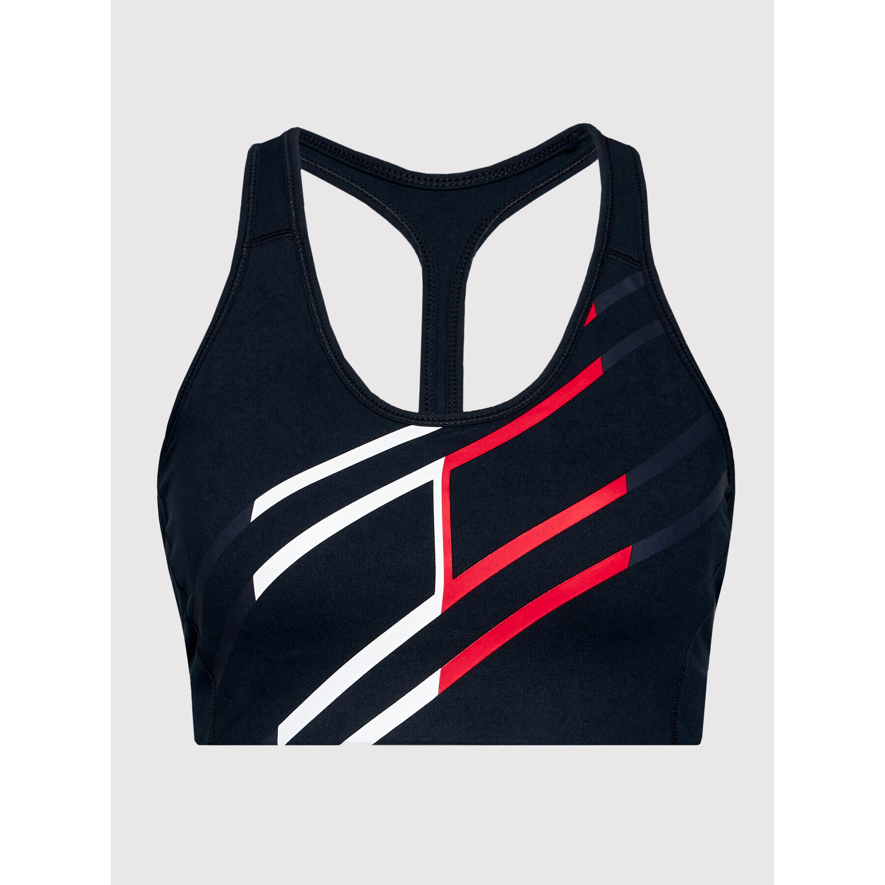 Tommy Hilfiger Sportovní podprsenka Graphic Racer S10S101066 Tmavomodrá - Pepit.cz