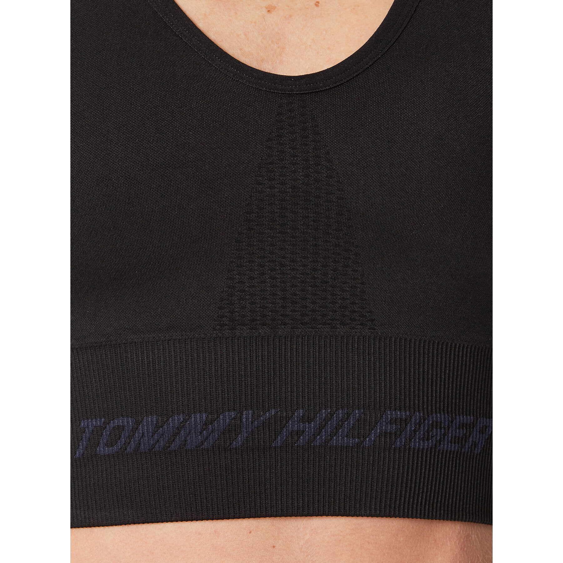 Tommy Hilfiger Sportovní podprsenka Intensity Shiny Seamless S10S101471 Černá - Pepit.cz