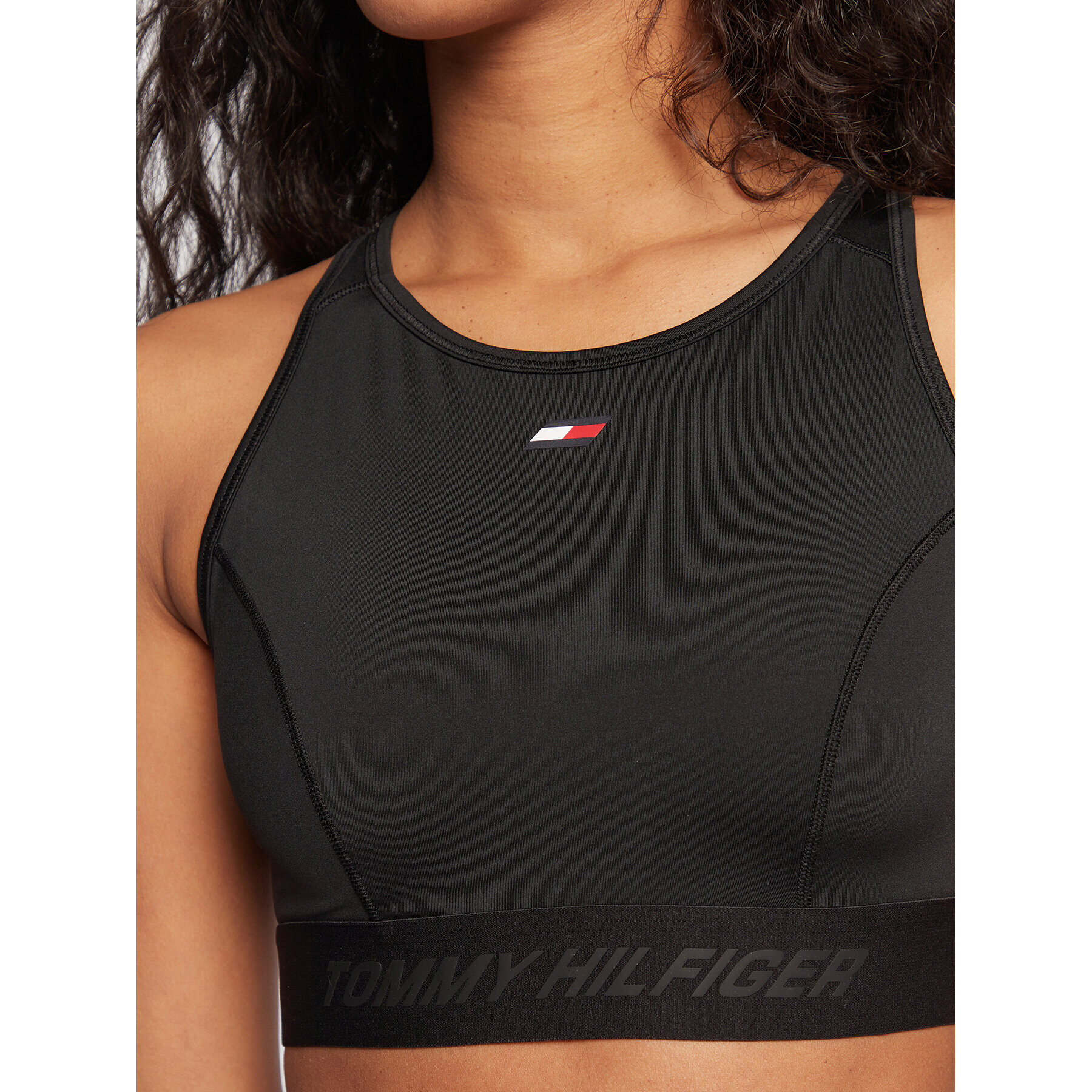 Tommy Hilfiger Sportovní podprsenka S10S101543 Černá - Pepit.cz