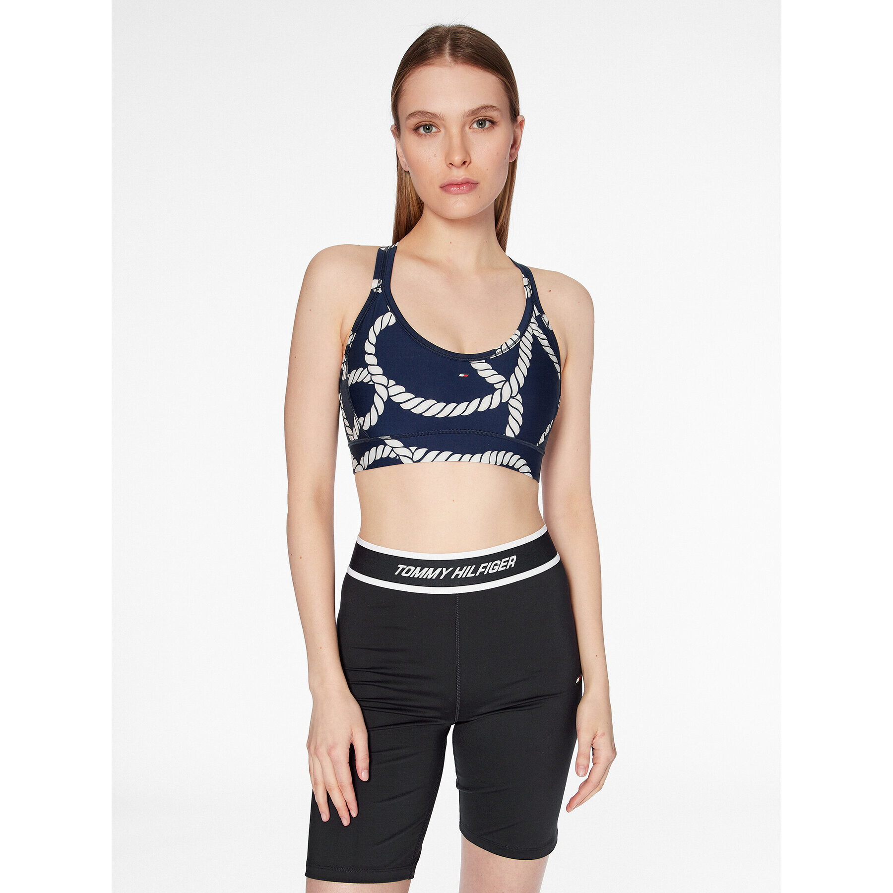 Tommy Hilfiger Sportovní podprsenka S10S101624 Tmavomodrá - Pepit.cz