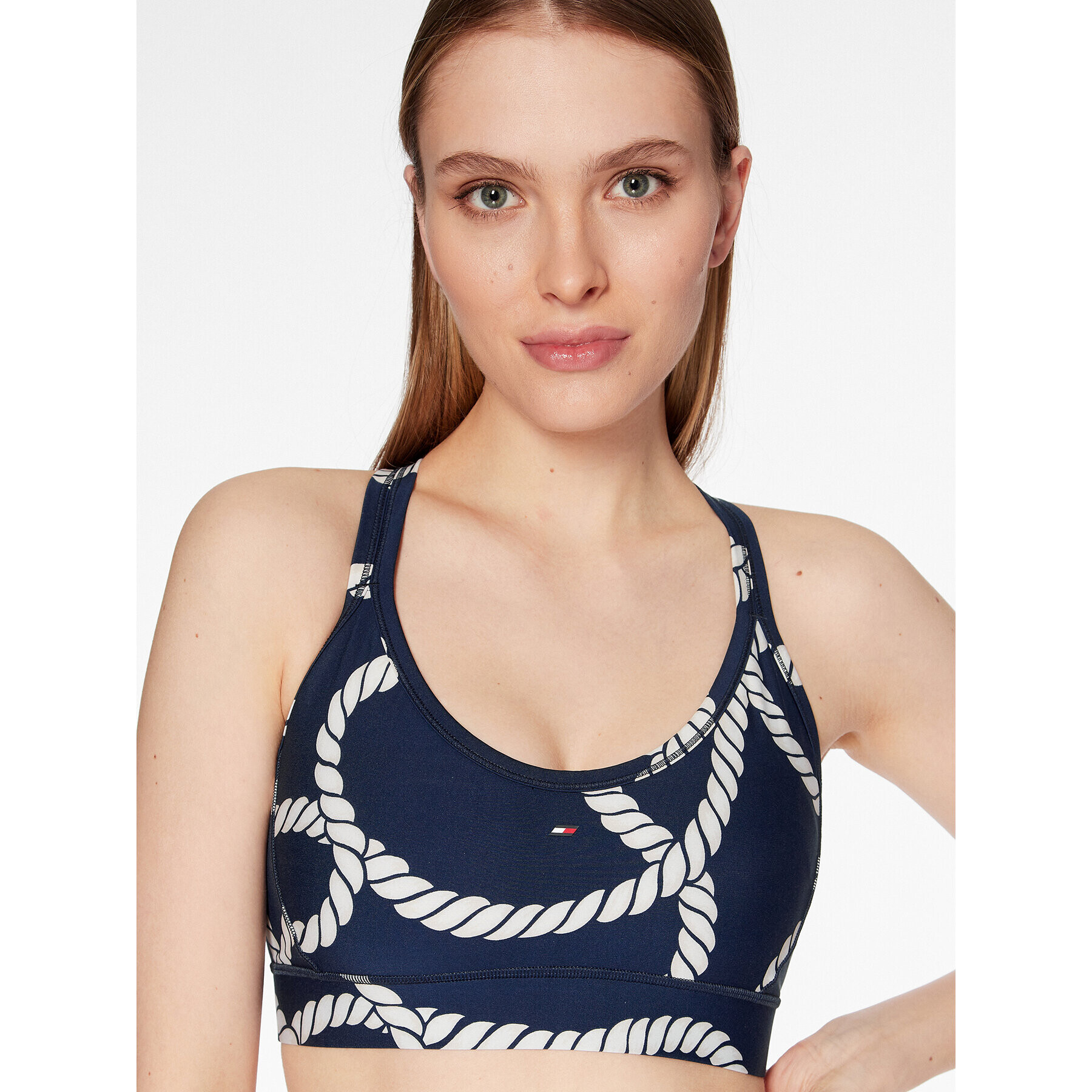 Tommy Hilfiger Sportovní podprsenka S10S101624 Tmavomodrá - Pepit.cz