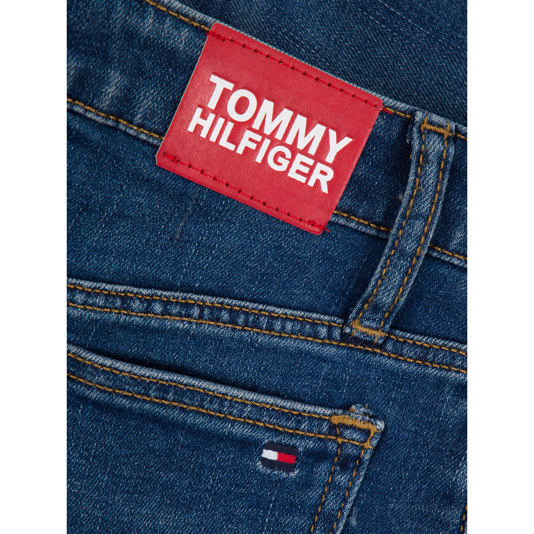 Tommy Hilfiger Sukně A-Line KG0KG04824 D Tmavomodrá Regular Fit - Pepit.cz