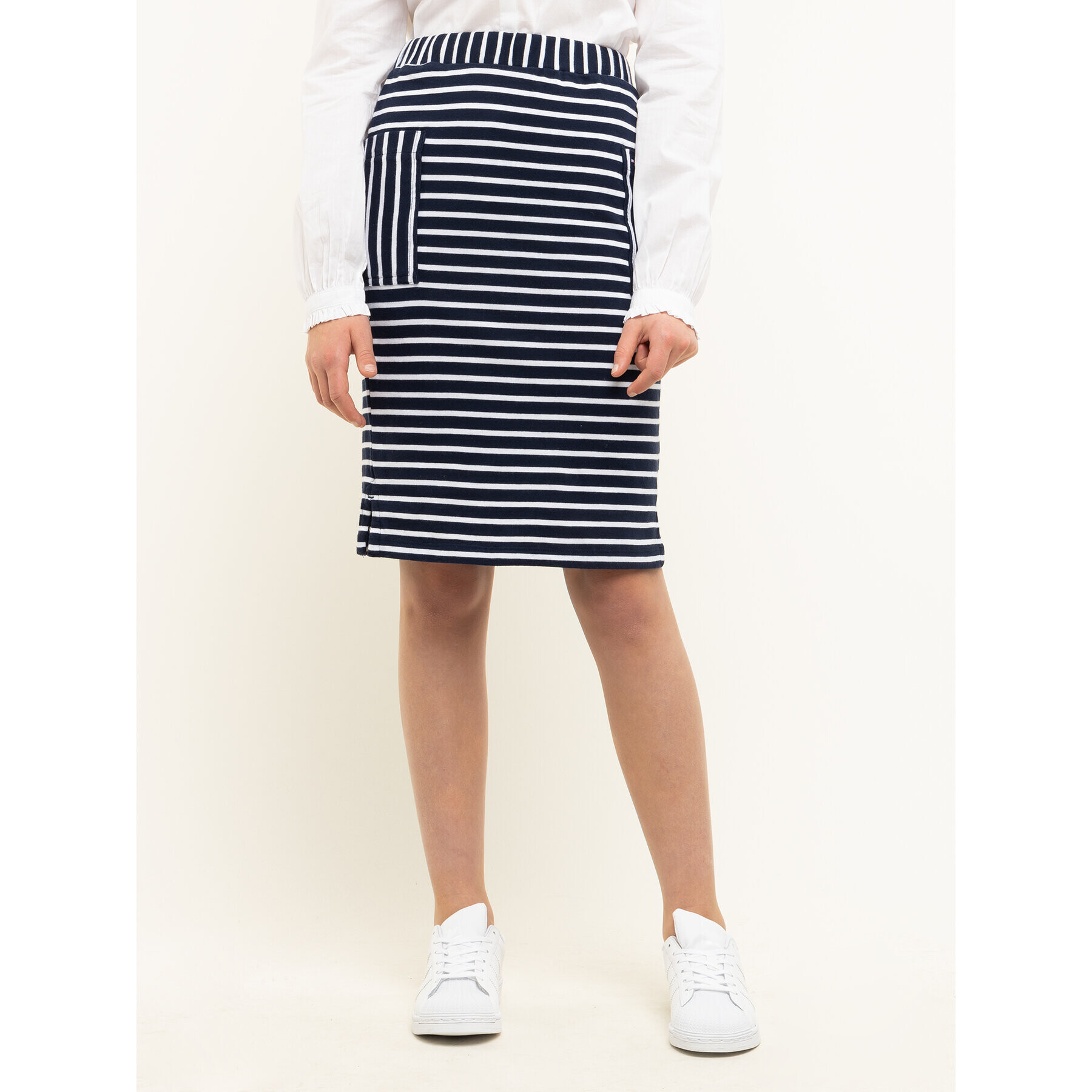 Tommy Hilfiger Sukně Nautical KG0KG04883 D Tmavomodrá Regular Fit - Pepit.cz