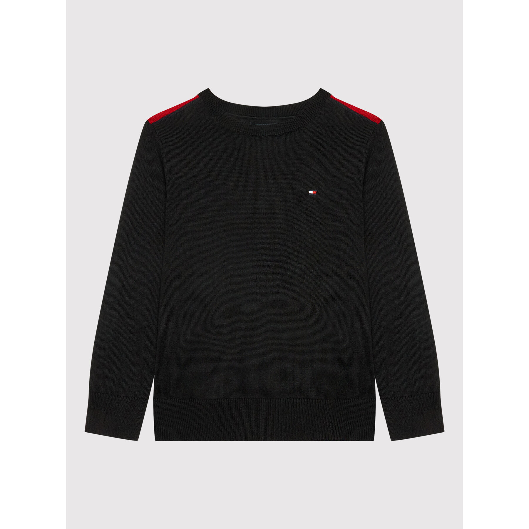 Tommy Hilfiger Svetr Essential KB0KB06947 D Černá Regular Fit - Pepit.cz