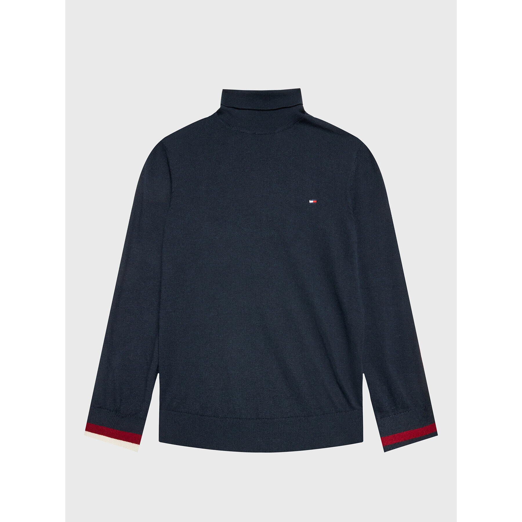 Tommy Hilfiger Svetr Essential KB0KB07837 D Tmavomodrá Regular Fit - Pepit.cz