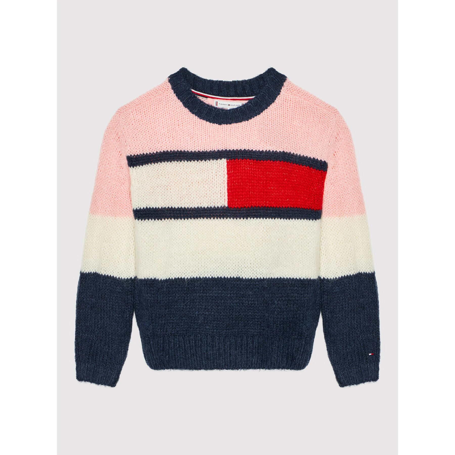 Tommy Hilfiger Svetr Flag KG0KG05662 D Barevná Relaxed Fit - Pepit.cz