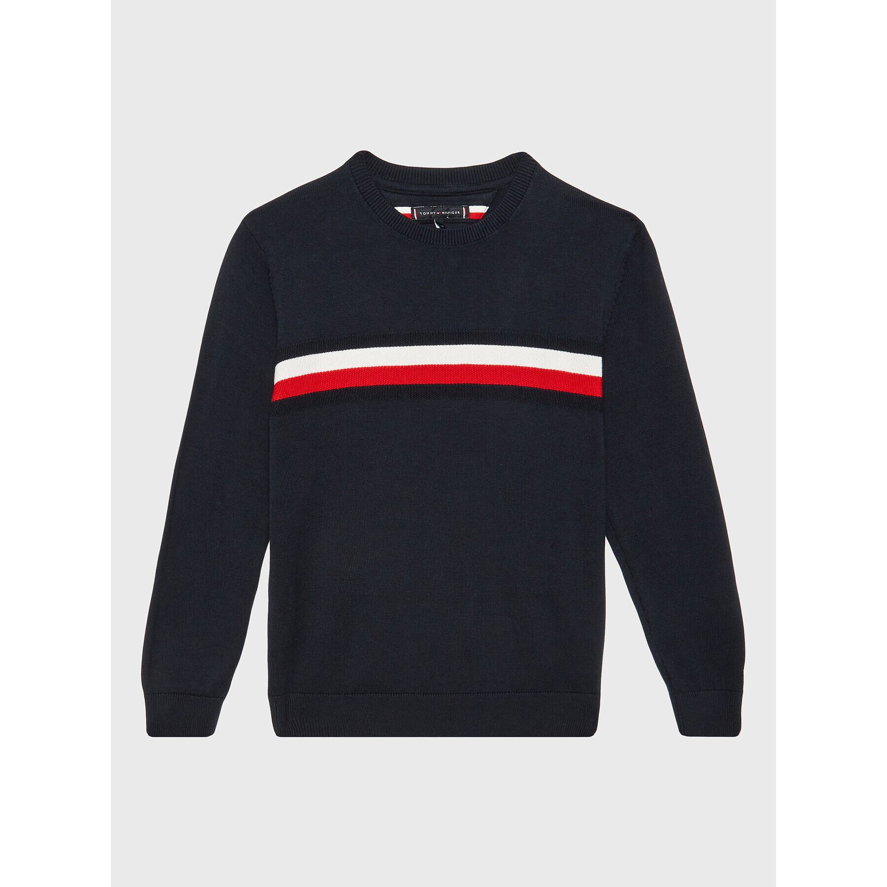 Tommy Hilfiger Svetr KB0KB07826 D Tmavomodrá Regular Fit - Pepit.cz