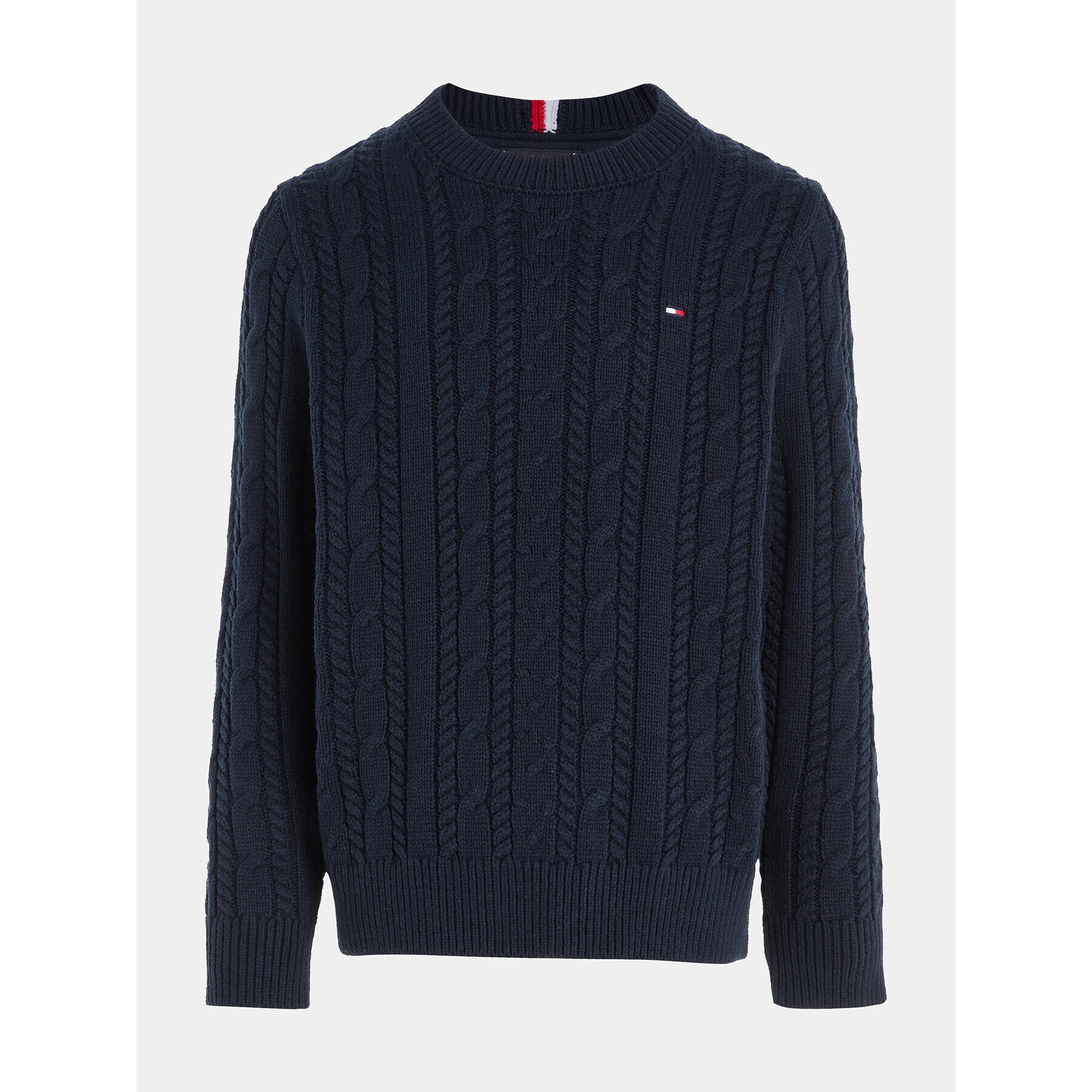 Tommy Hilfiger Svetr KB0KB08512 Tmavomodrá Regular Fit - Pepit.cz