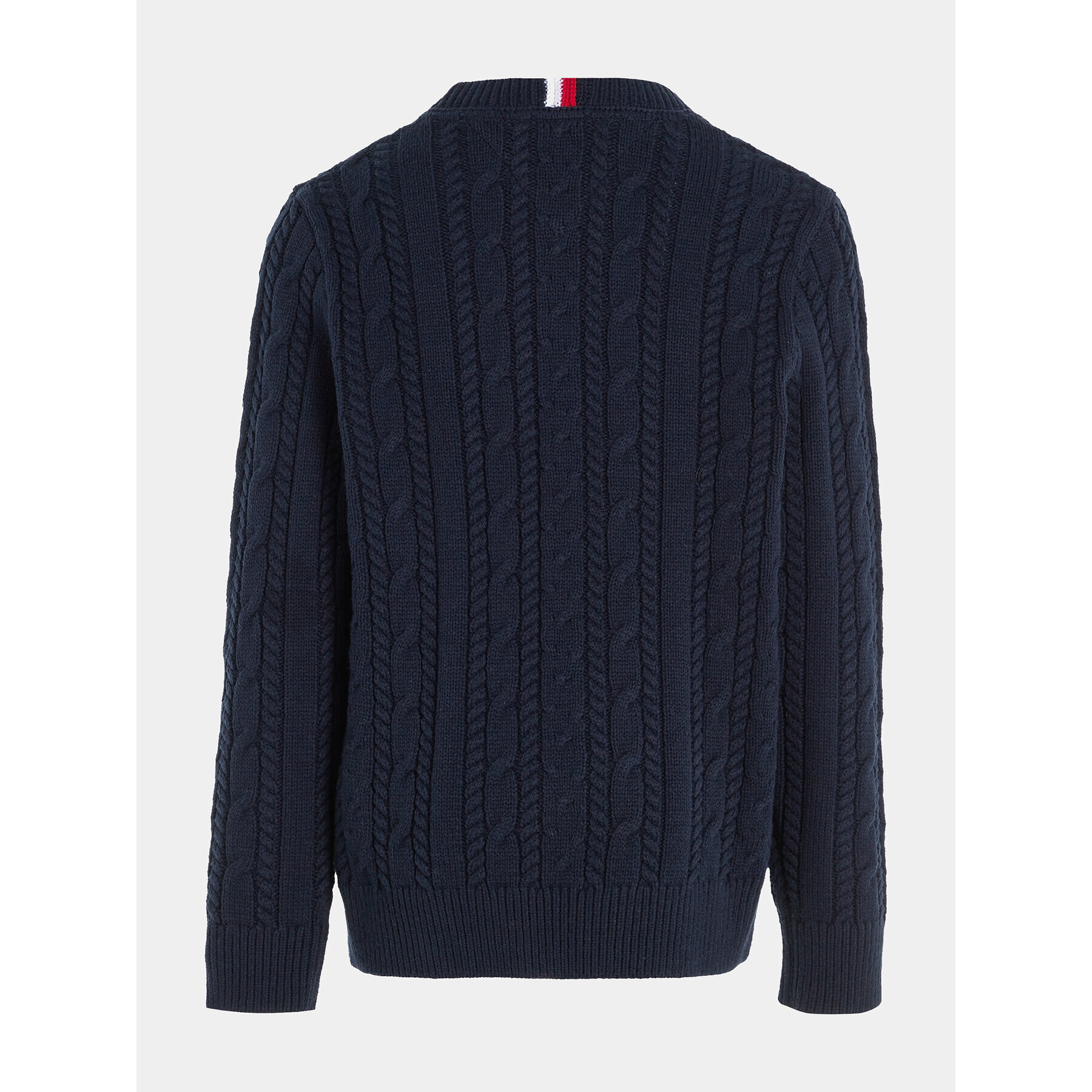 Tommy Hilfiger Svetr KB0KB08512 Tmavomodrá Regular Fit - Pepit.cz