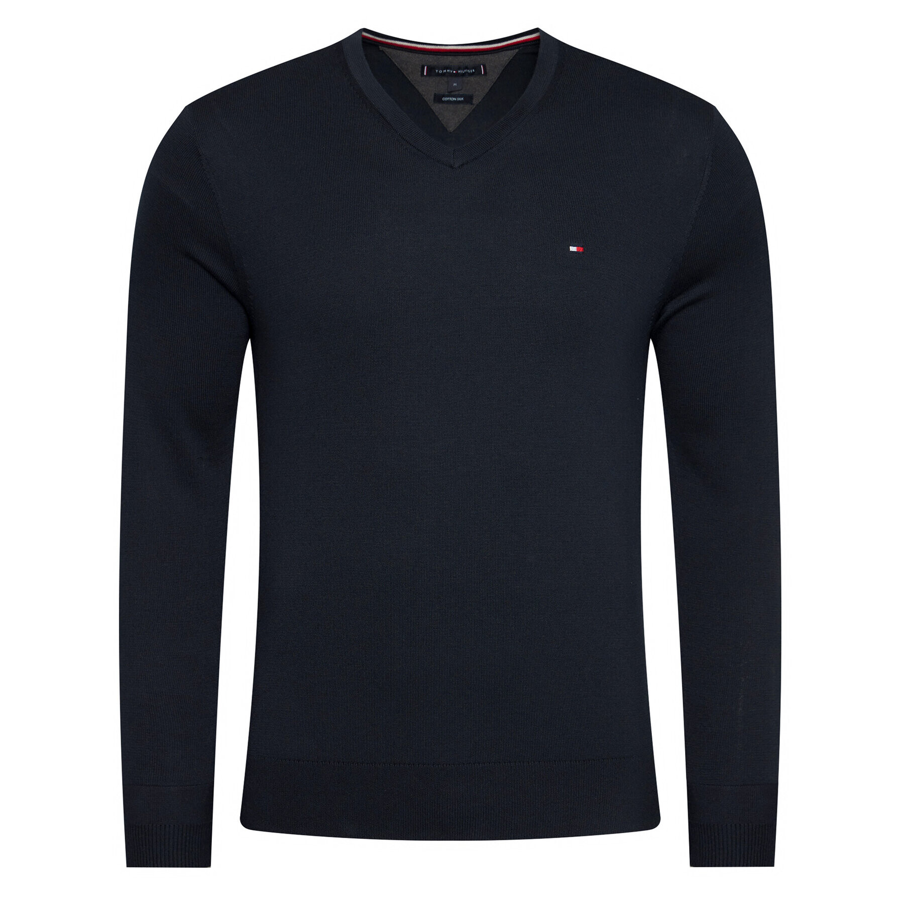 Tommy Hilfiger Svetr MW0MW04979 Tmavomodrá Regular Fit - Pepit.cz