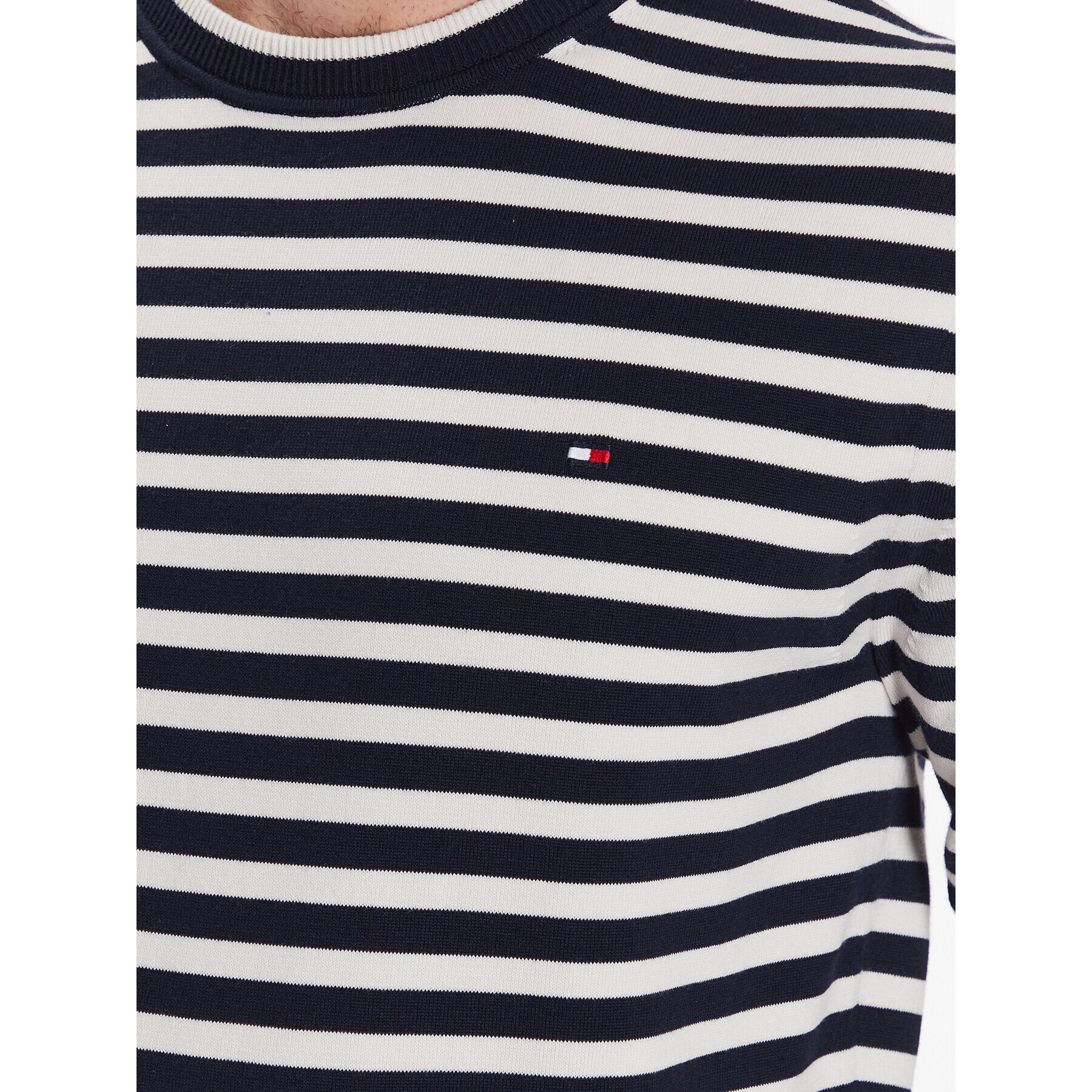 Tommy Hilfiger Svetr MW0MW21316 Tmavomodrá Regular Fit - Pepit.cz