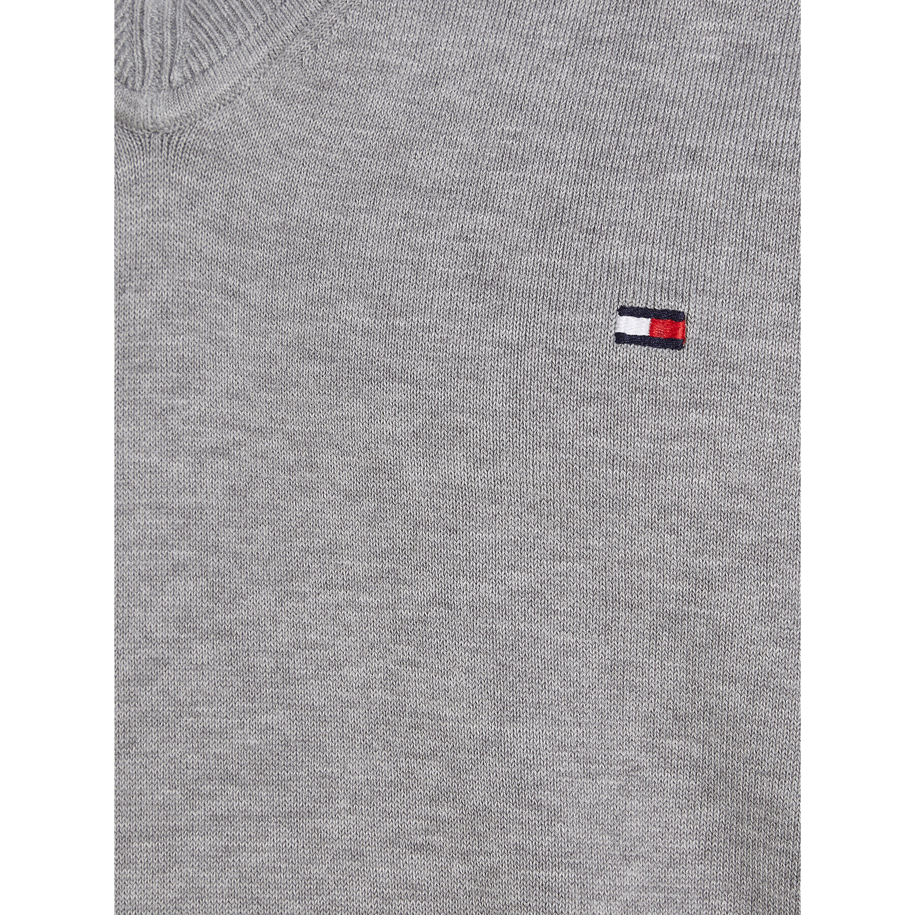 Tommy Hilfiger Svetr MW0MW30956 Šedá Regular Fit - Pepit.cz