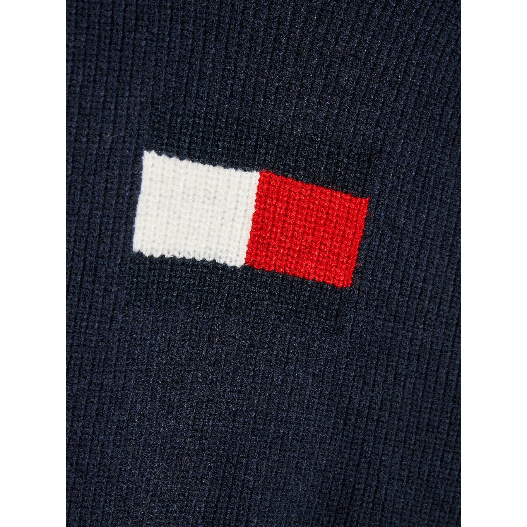 Tommy Hilfiger Svetr Raglan Flag KB0KB07831 D Tmavomodrá Regular Fit - Pepit.cz