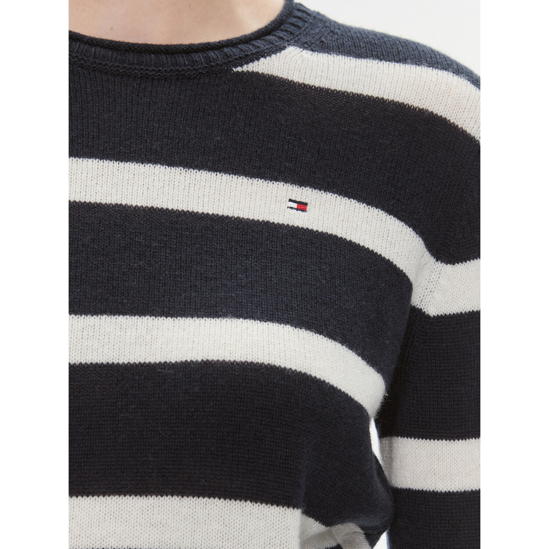 Tommy Hilfiger Svetr WW0WW40264 Tmavomodrá Regular Fit - Pepit.cz